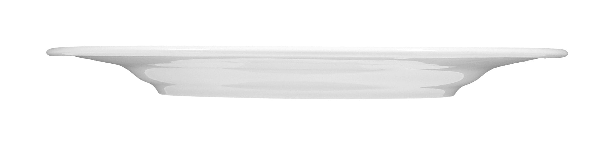 Meran White Porcelain Plate 11.1"