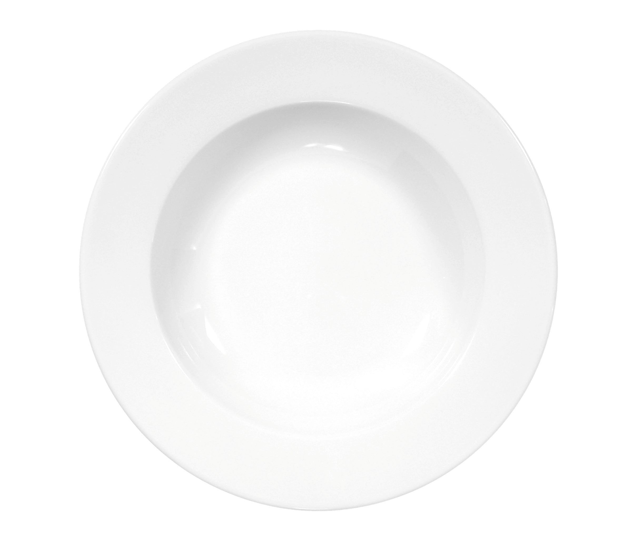 Meran White Porcelain Plate 8.9" / 10.3 oz