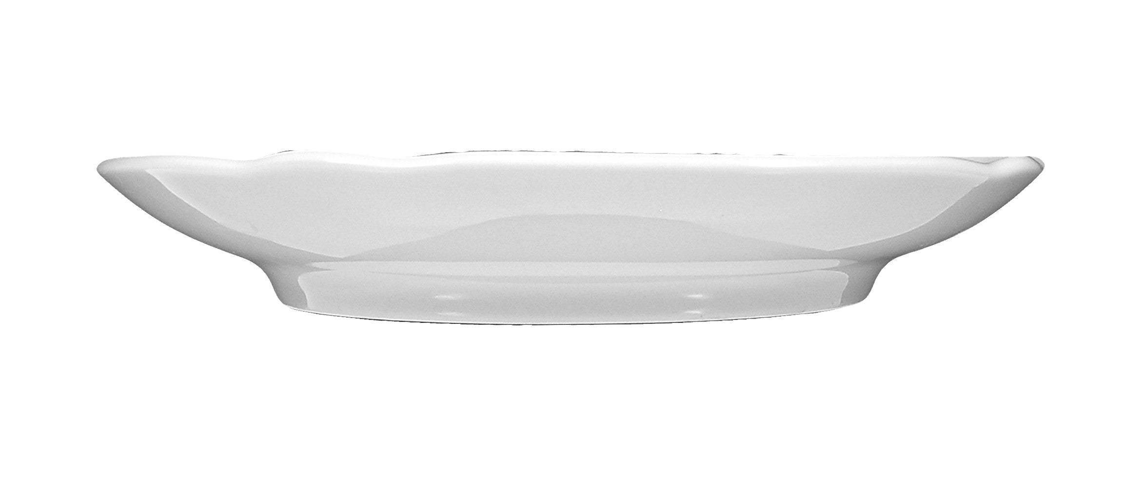 Salzburg White Porcelain Saucer 5.7"