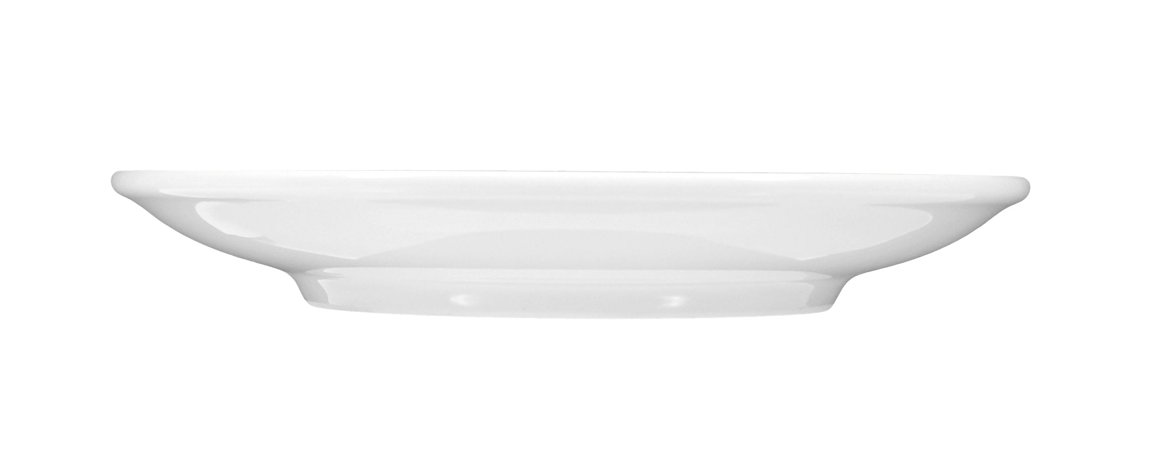 Meran White Porcelain Saucer 6.3"