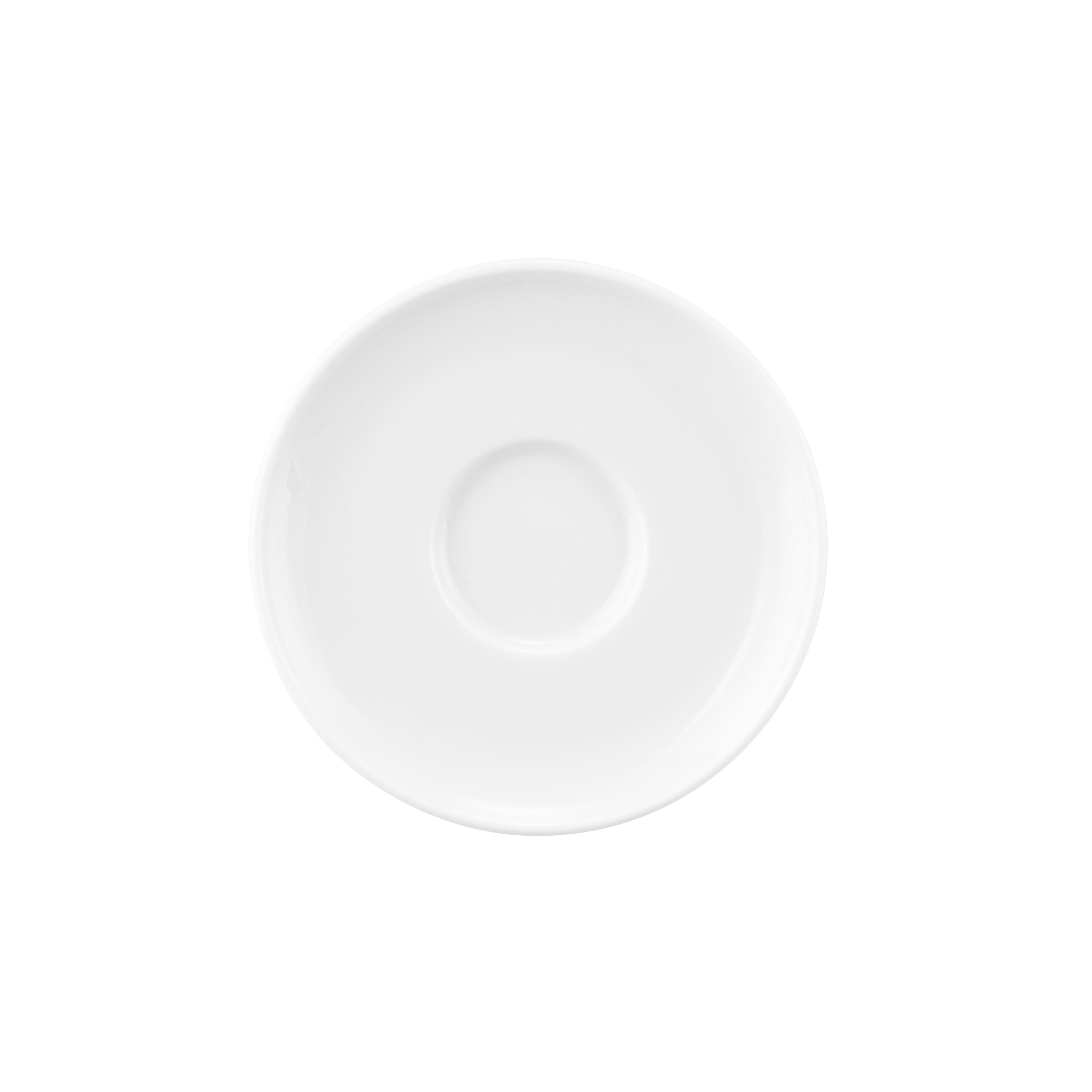 Sento White Porcelain Saucer 4.7"