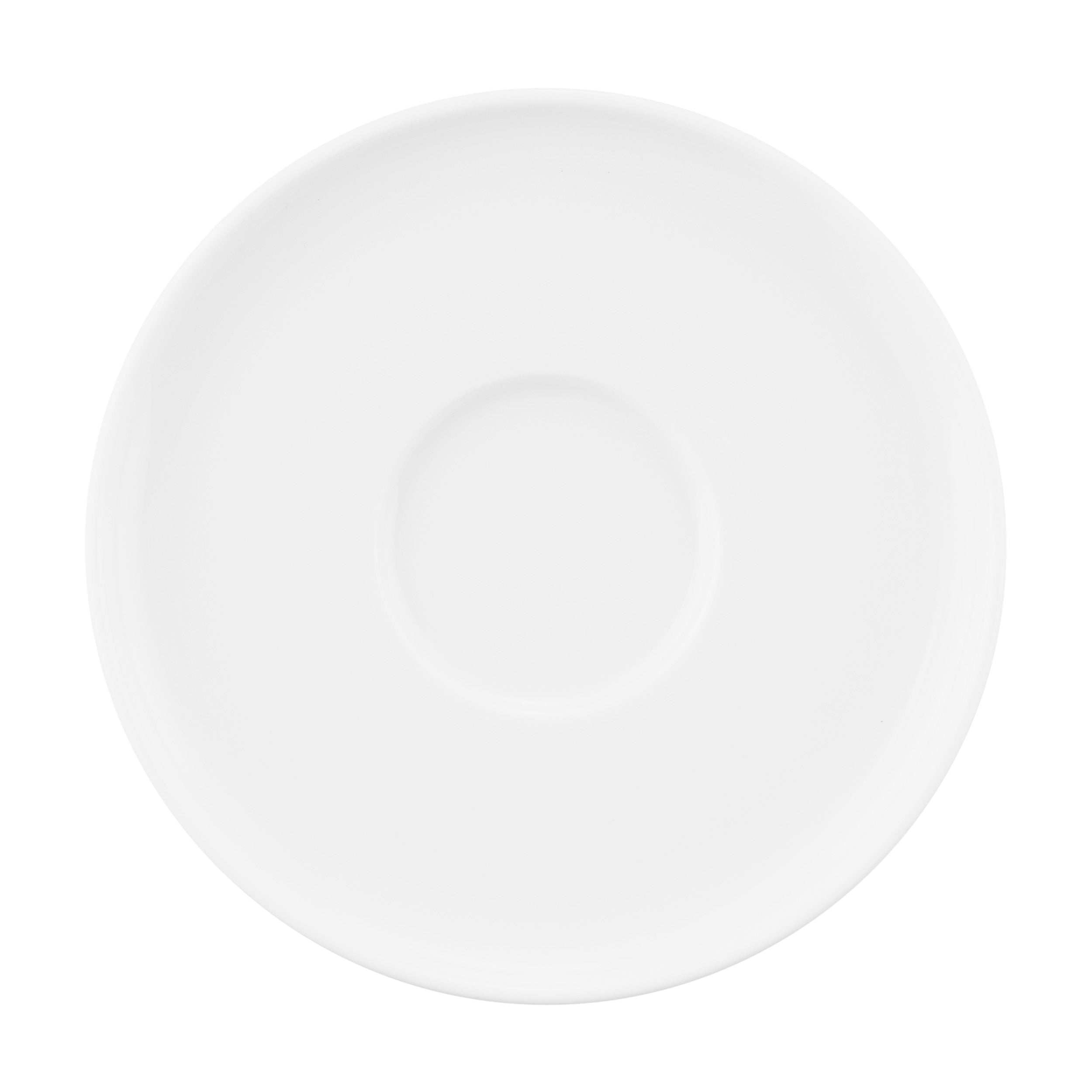 Sento White Porcelain Saucer 6.4"