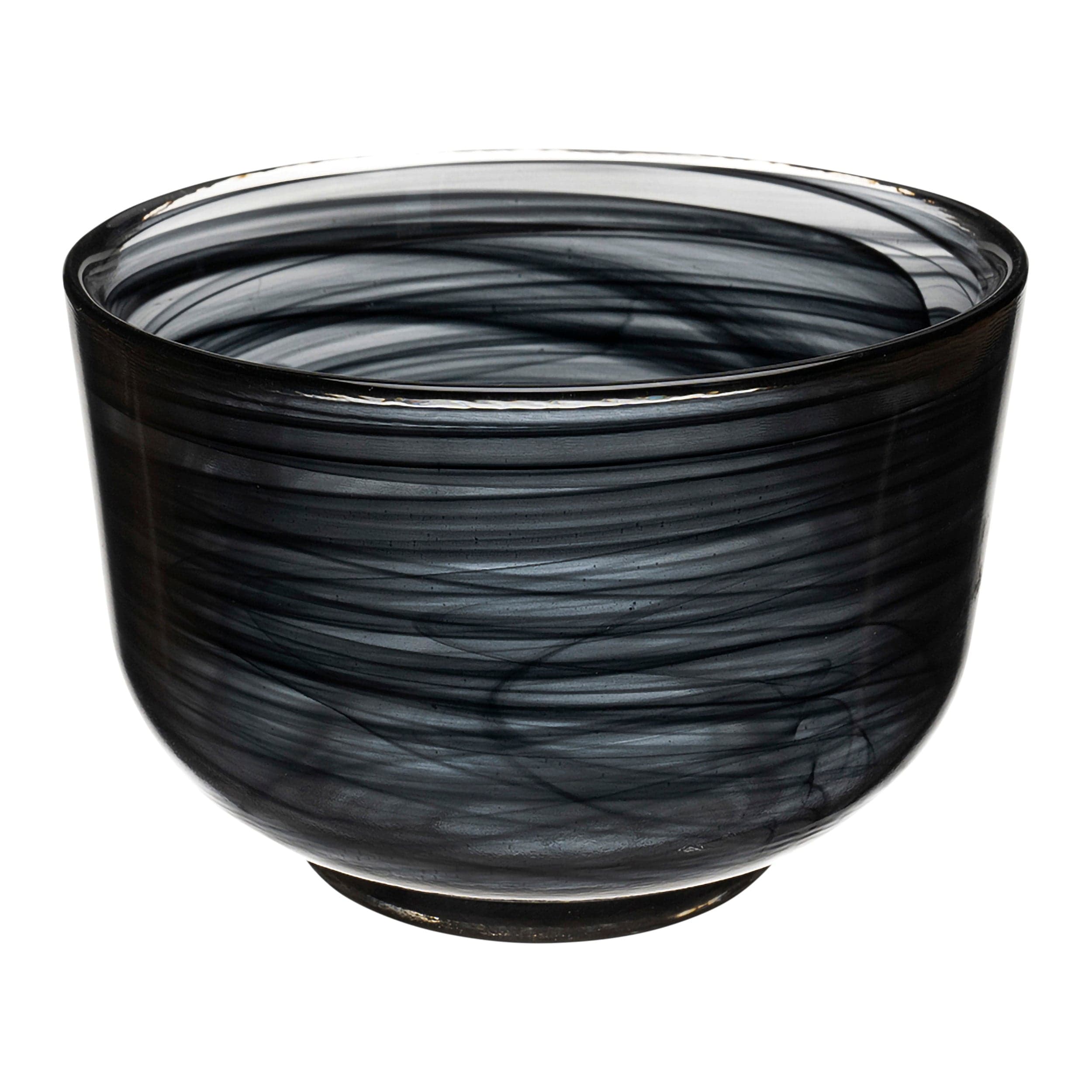 Tokyo Black Glass Bowl 4.5" / 15.9 oz