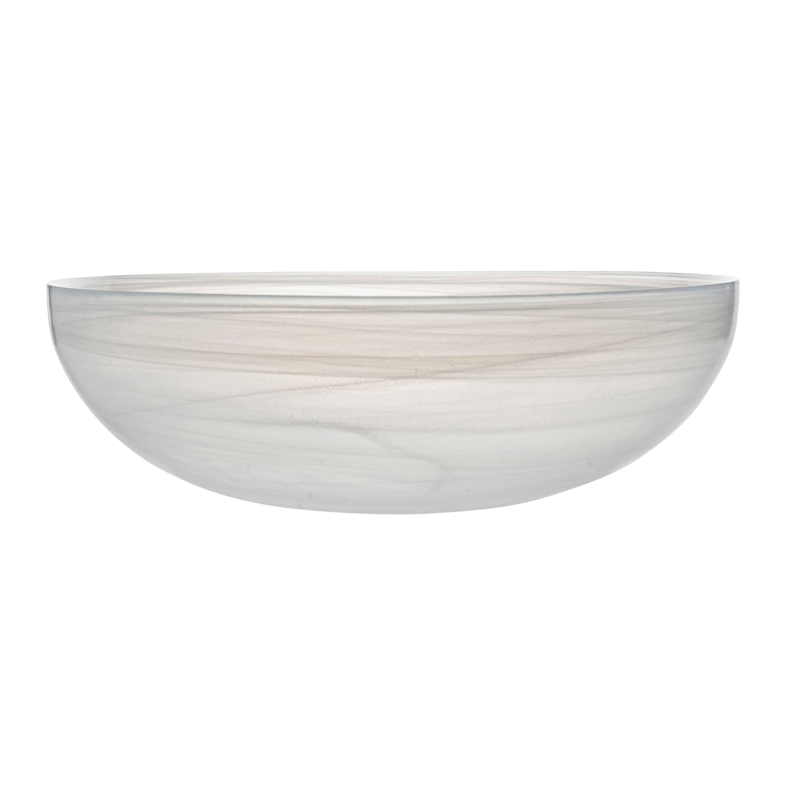 Ethos White Glass Bowl 10.2" / 90.3 oz