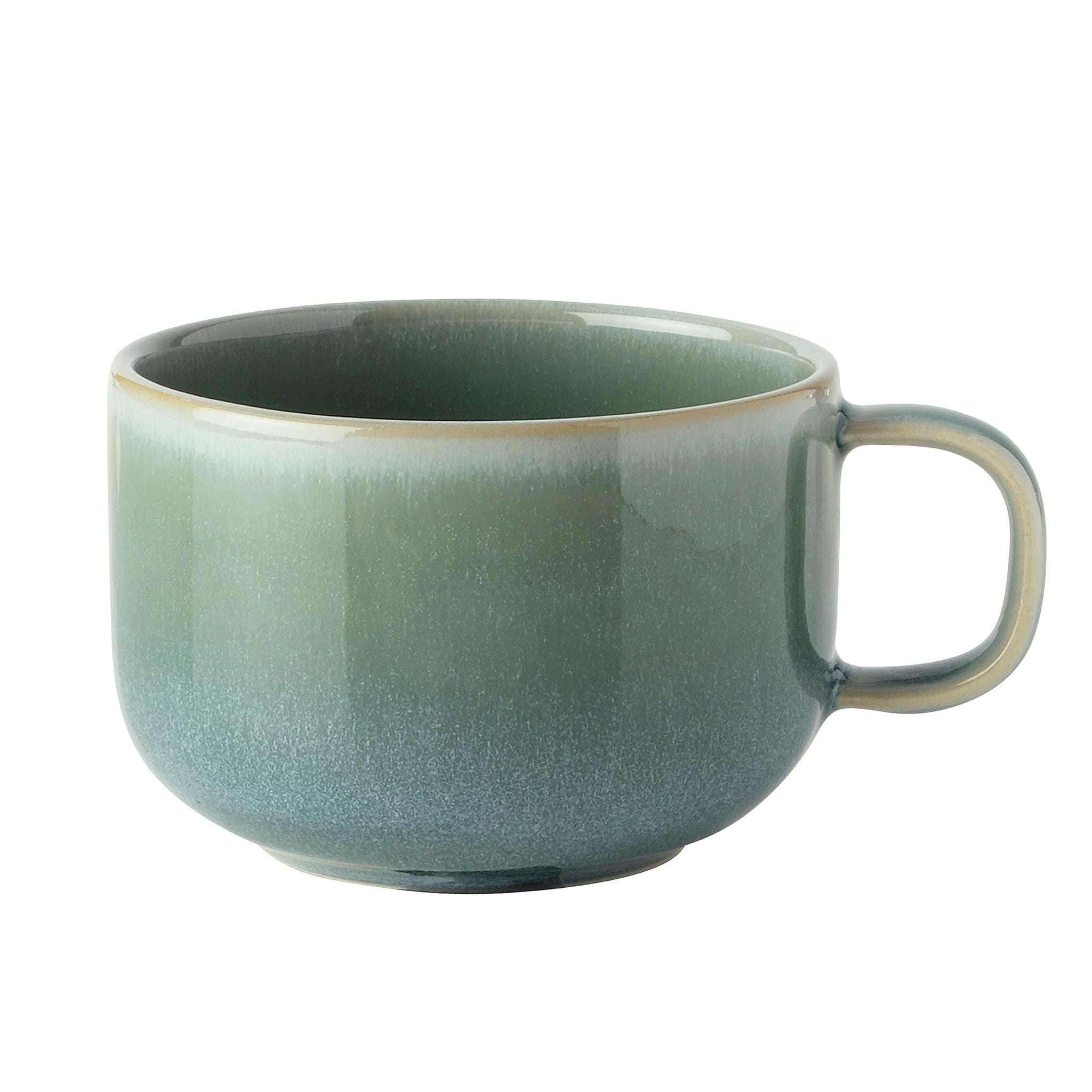 Hera Stoneware Cup 4.4" / 9.3oz Turquoise
