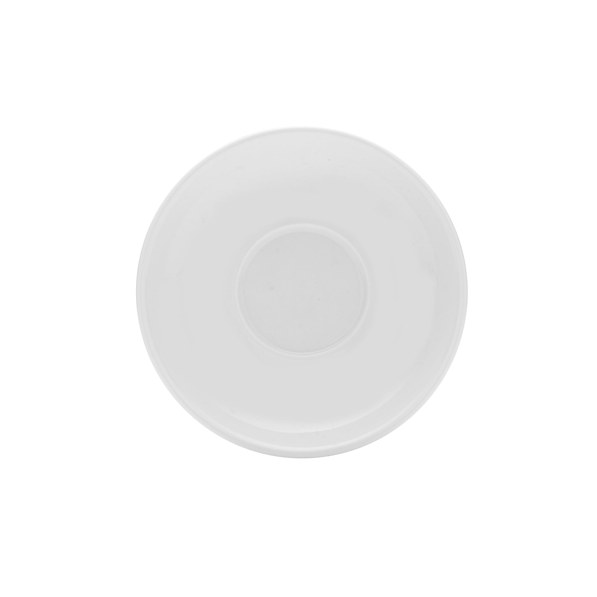 Bistro Porcelain Saucer 6.25" White