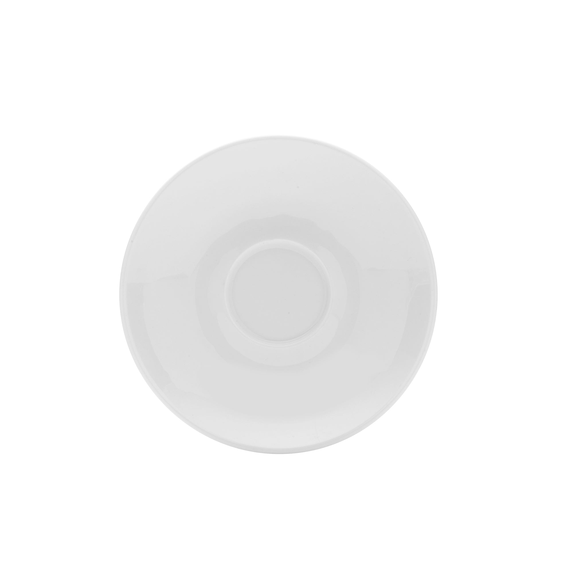 Bistro Porcelain Saucer 6.5" White