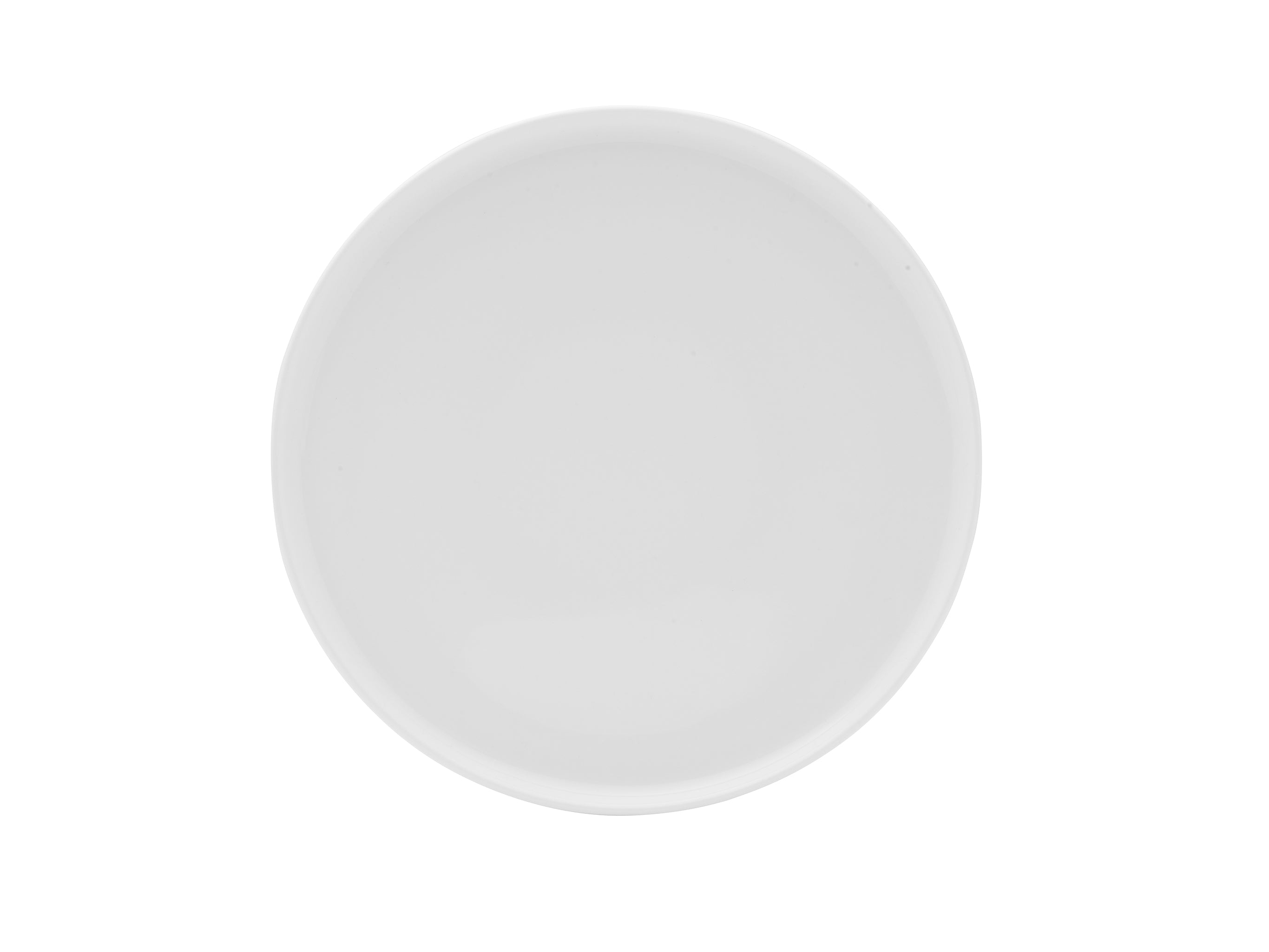 Isla Porcelain Round Plate 8.4" Bright White
