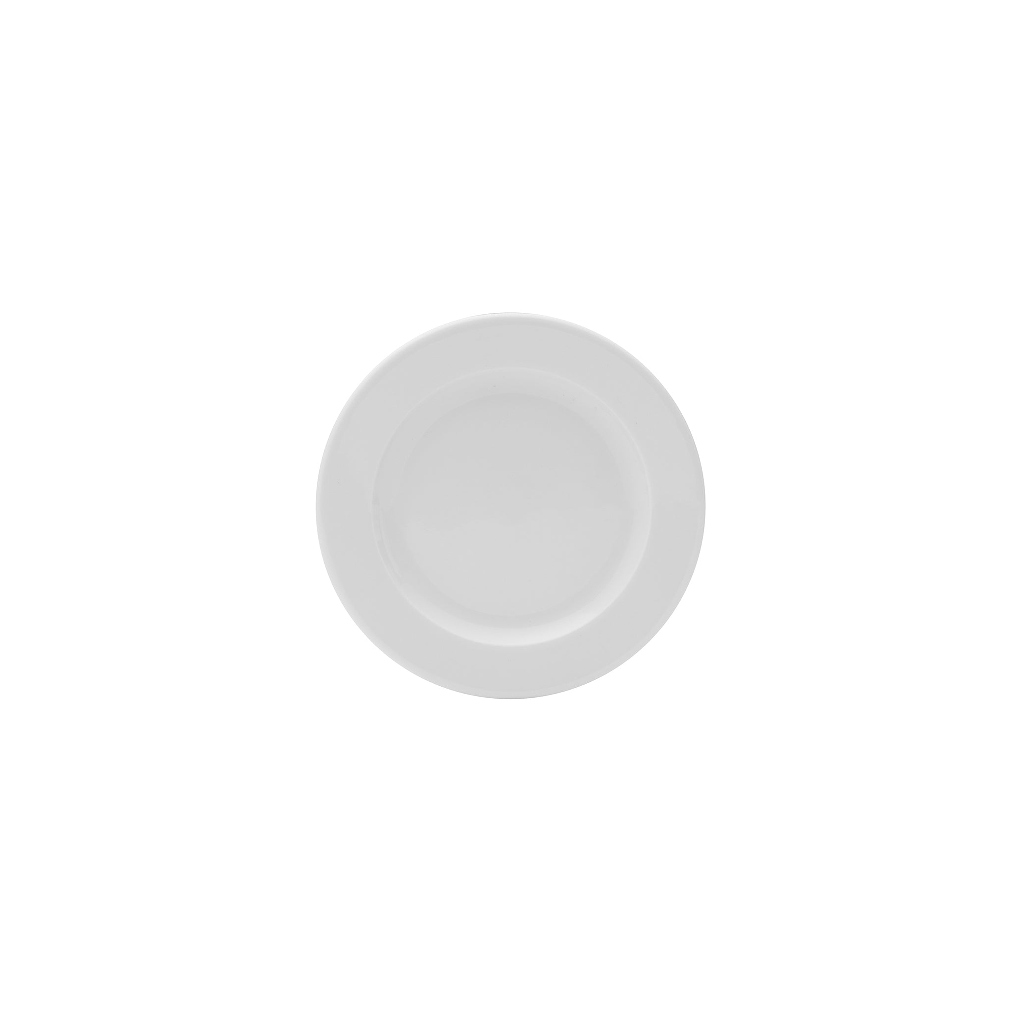 Galleria Porcelain Plate 5.8" White