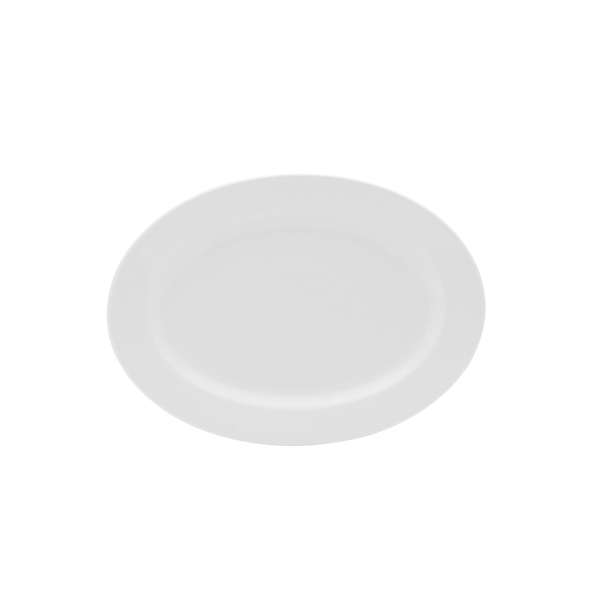 Galleria Porcelain Oval Platter 8x6" White
