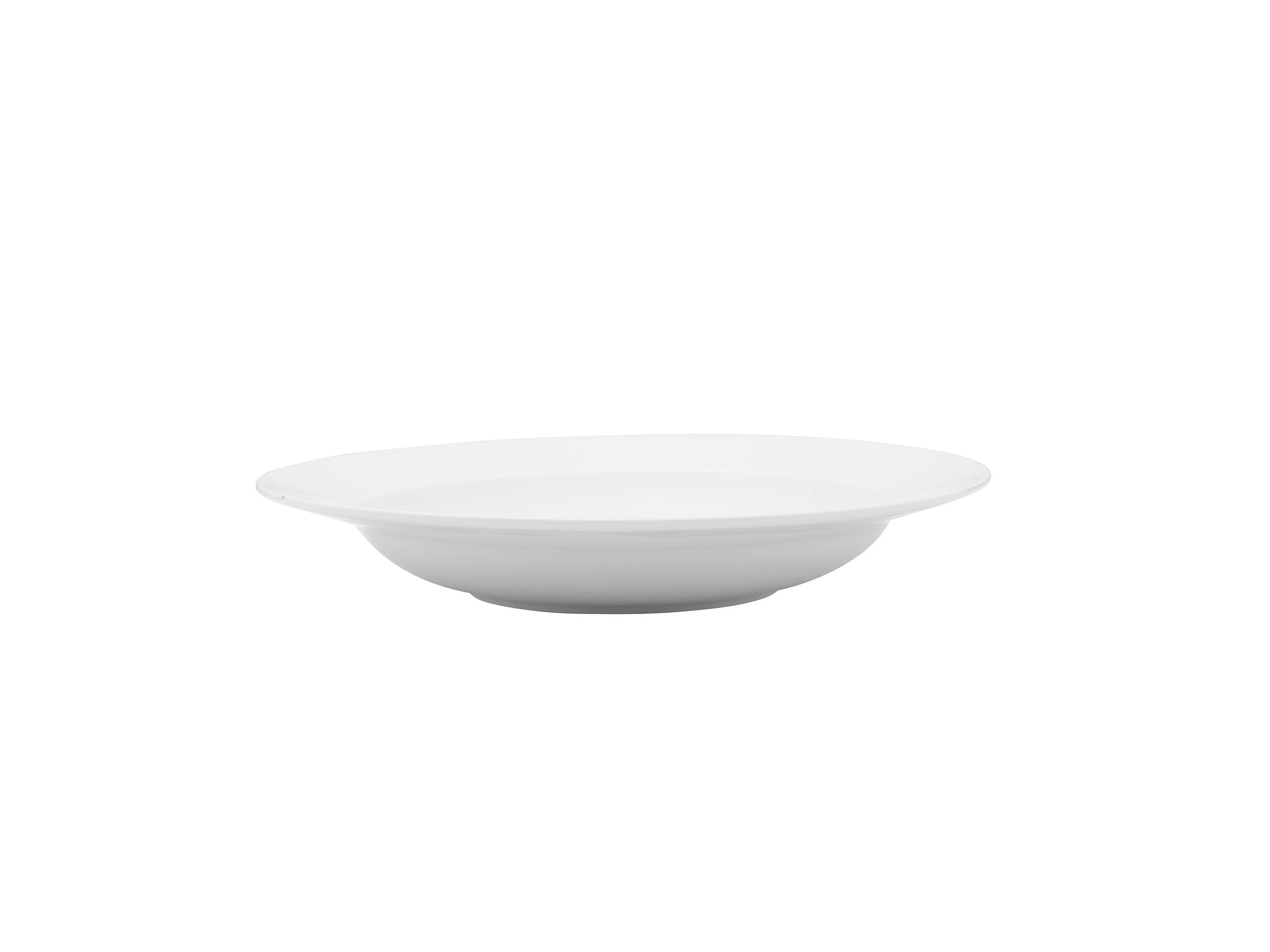 Galleria Porcelain Deep Plate 11" White
