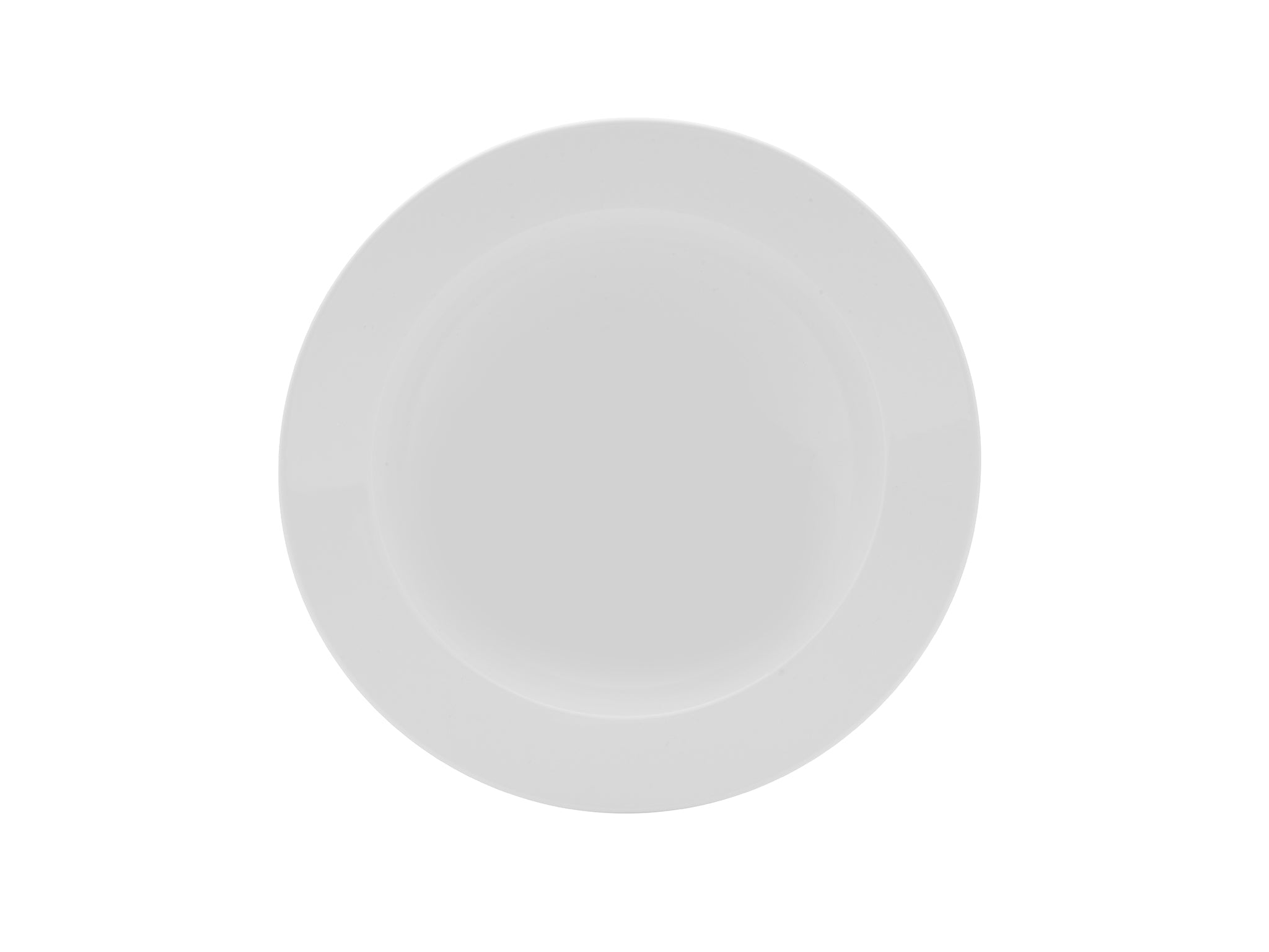 Galleria Porcelain Deep Plate 10" White