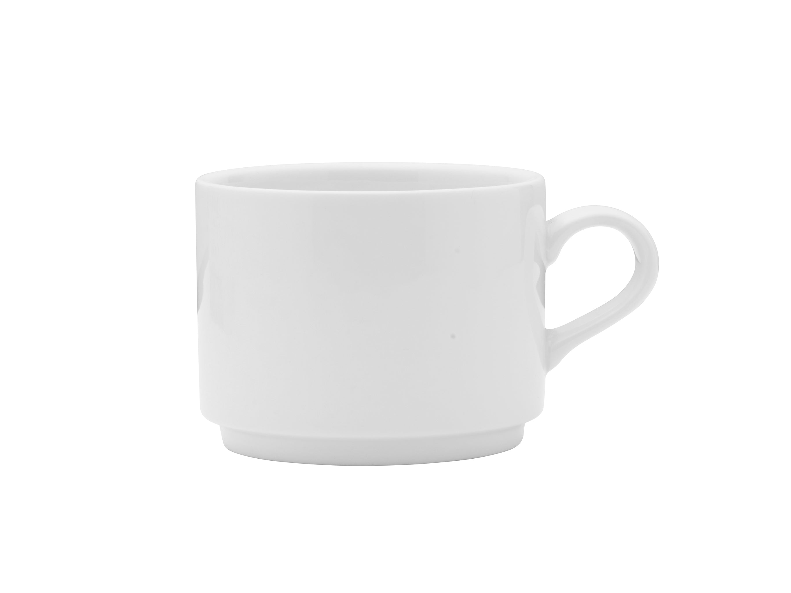 Galleria Porcelain Cup 5" / 9.4oz White