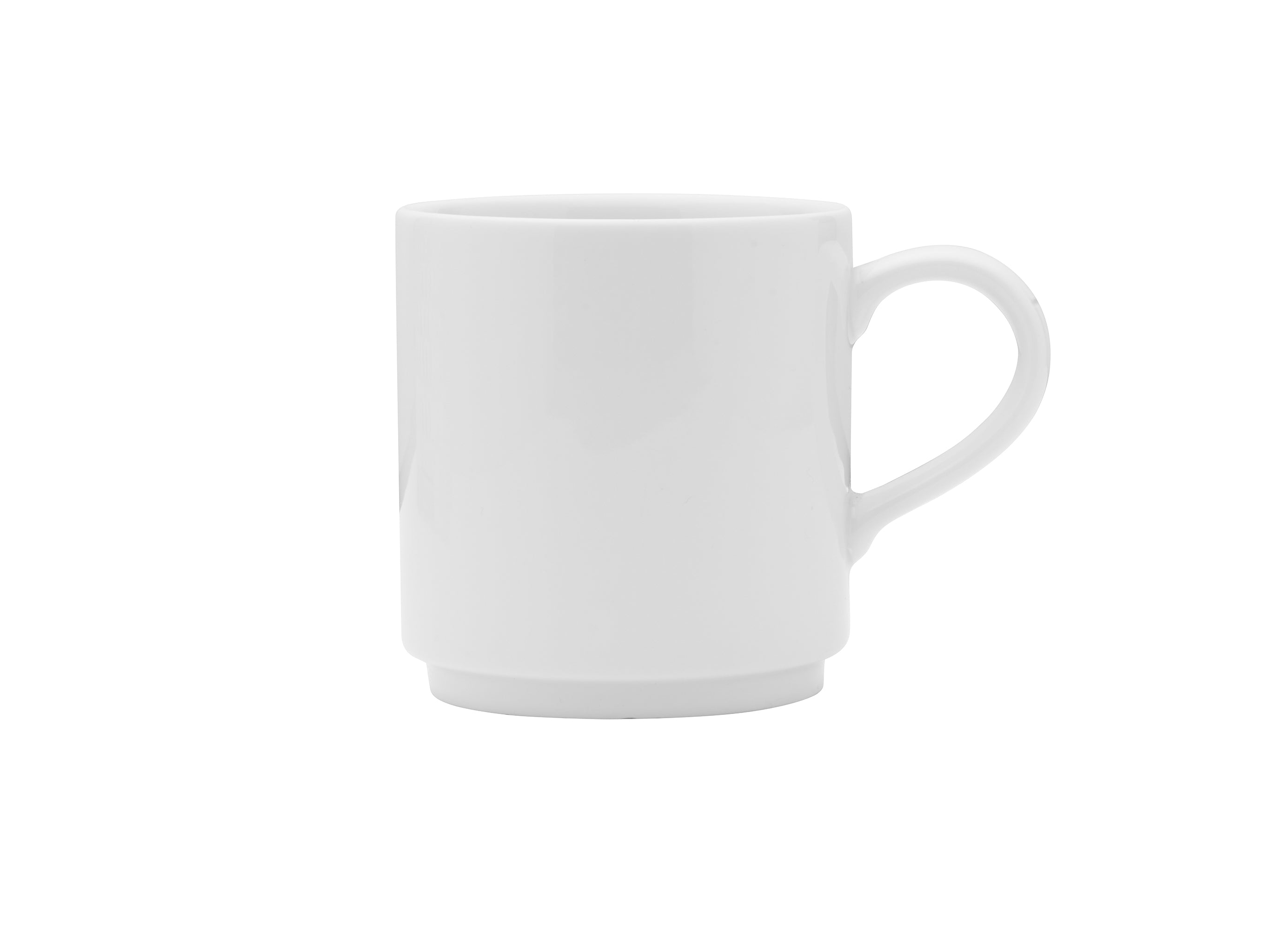 Galleria Porcelain Cup 5" / 9.4oz White