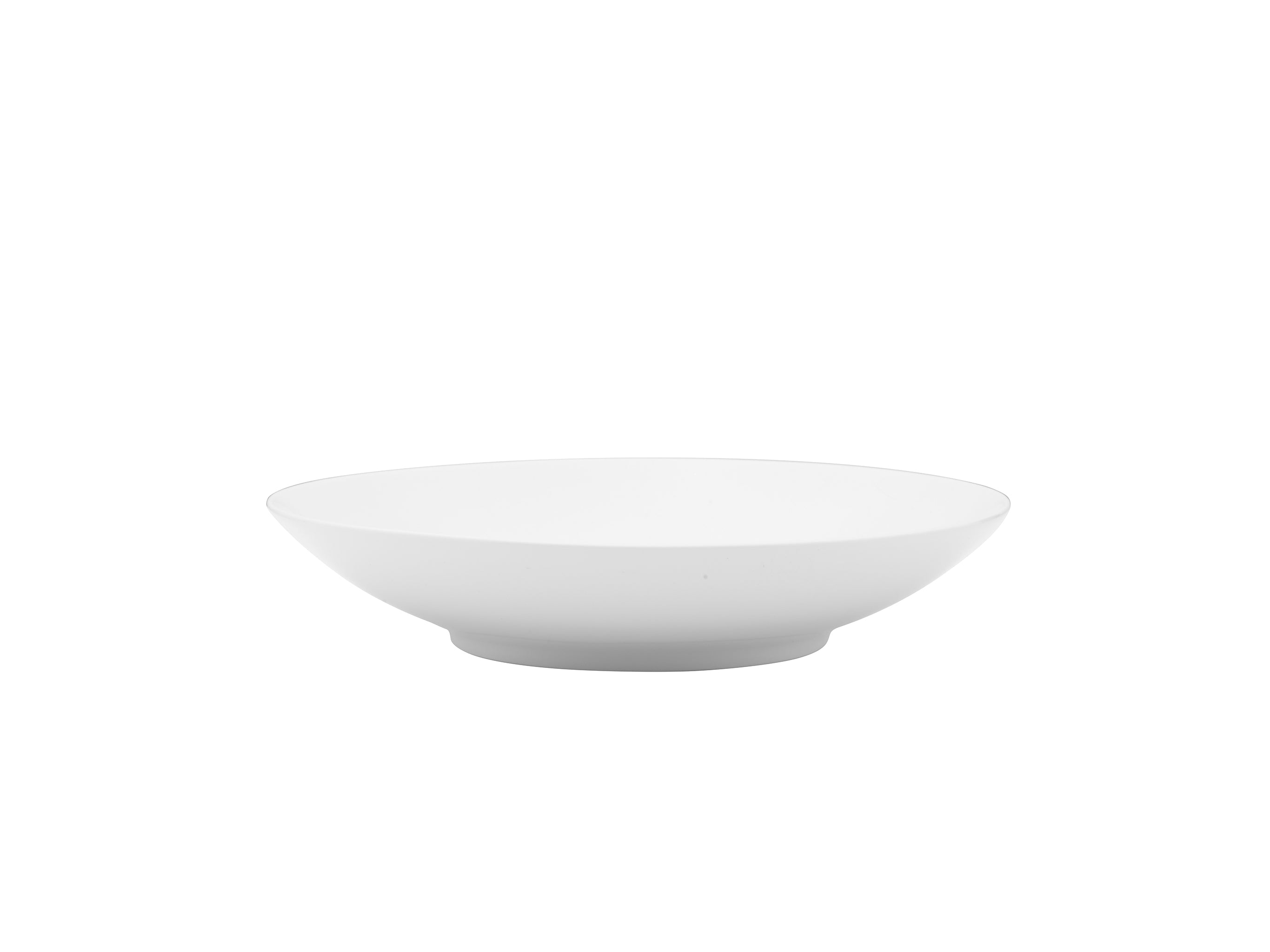 Galleria Porcelain Deep Coupe Plate 8.7" White