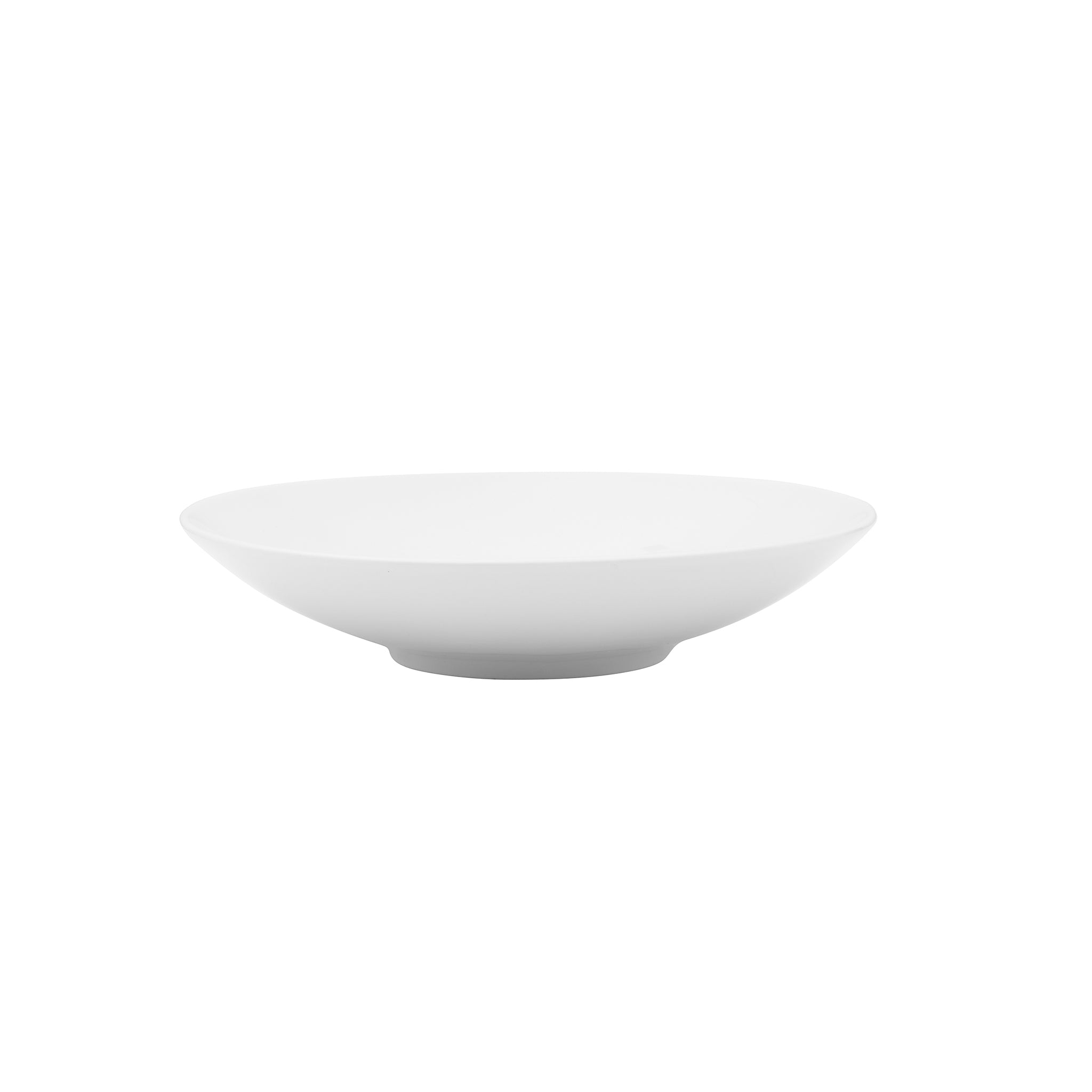 Galleria Porcelain Deep Coupe Plate 6" White