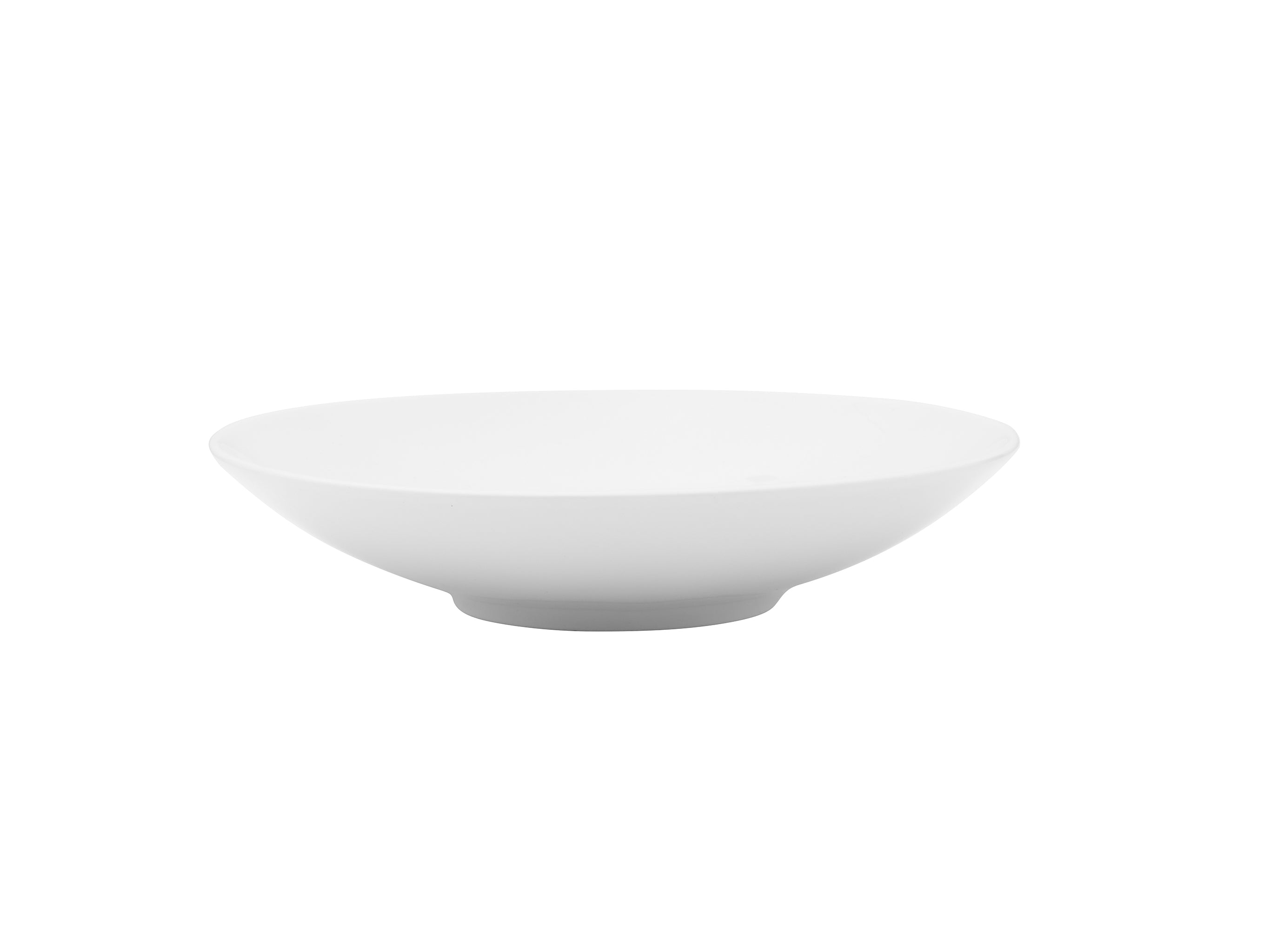 Galleria Porcelain Deep Coupe Plate 6" White