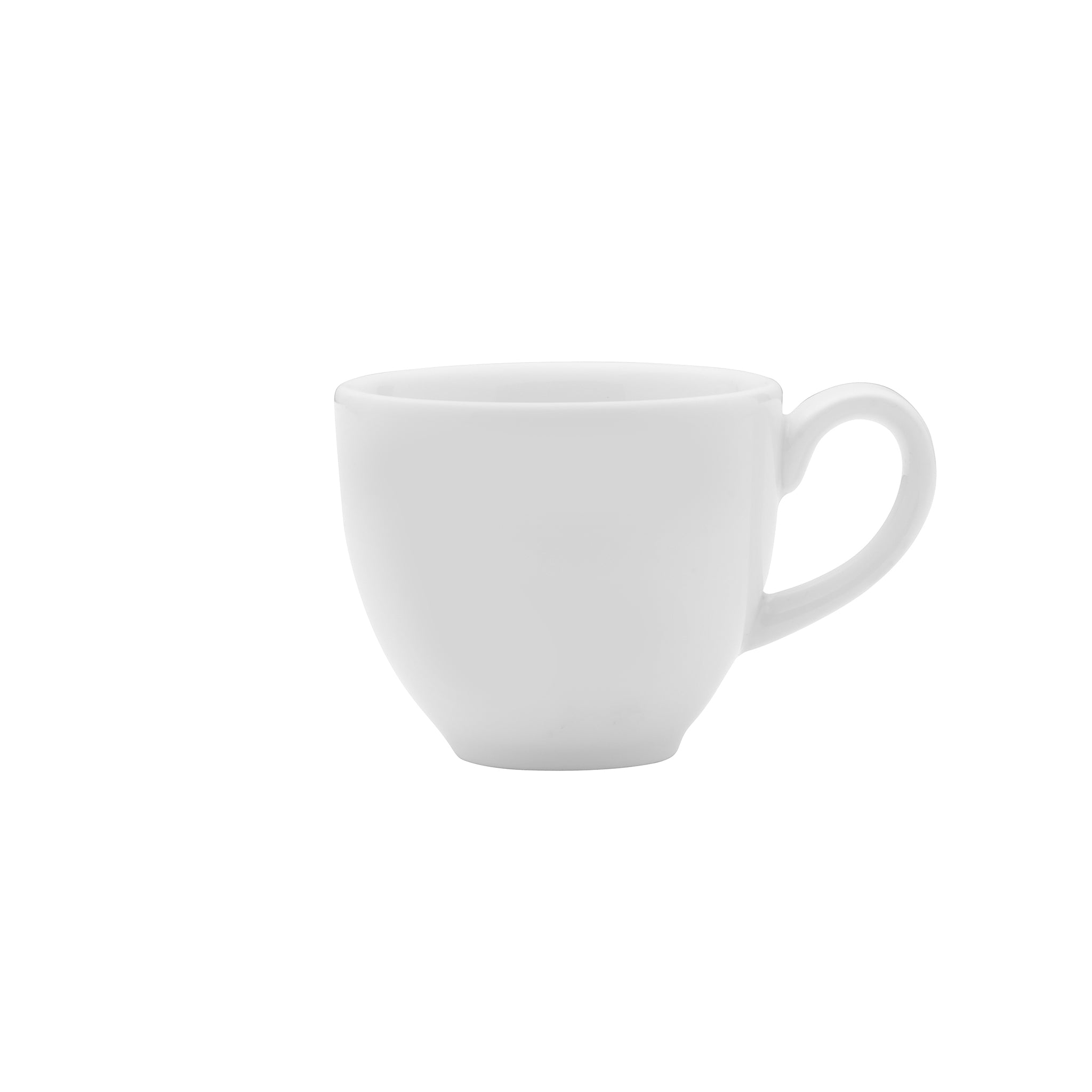 Galleria Porcelain Espresso Cup 3" / 3oz White