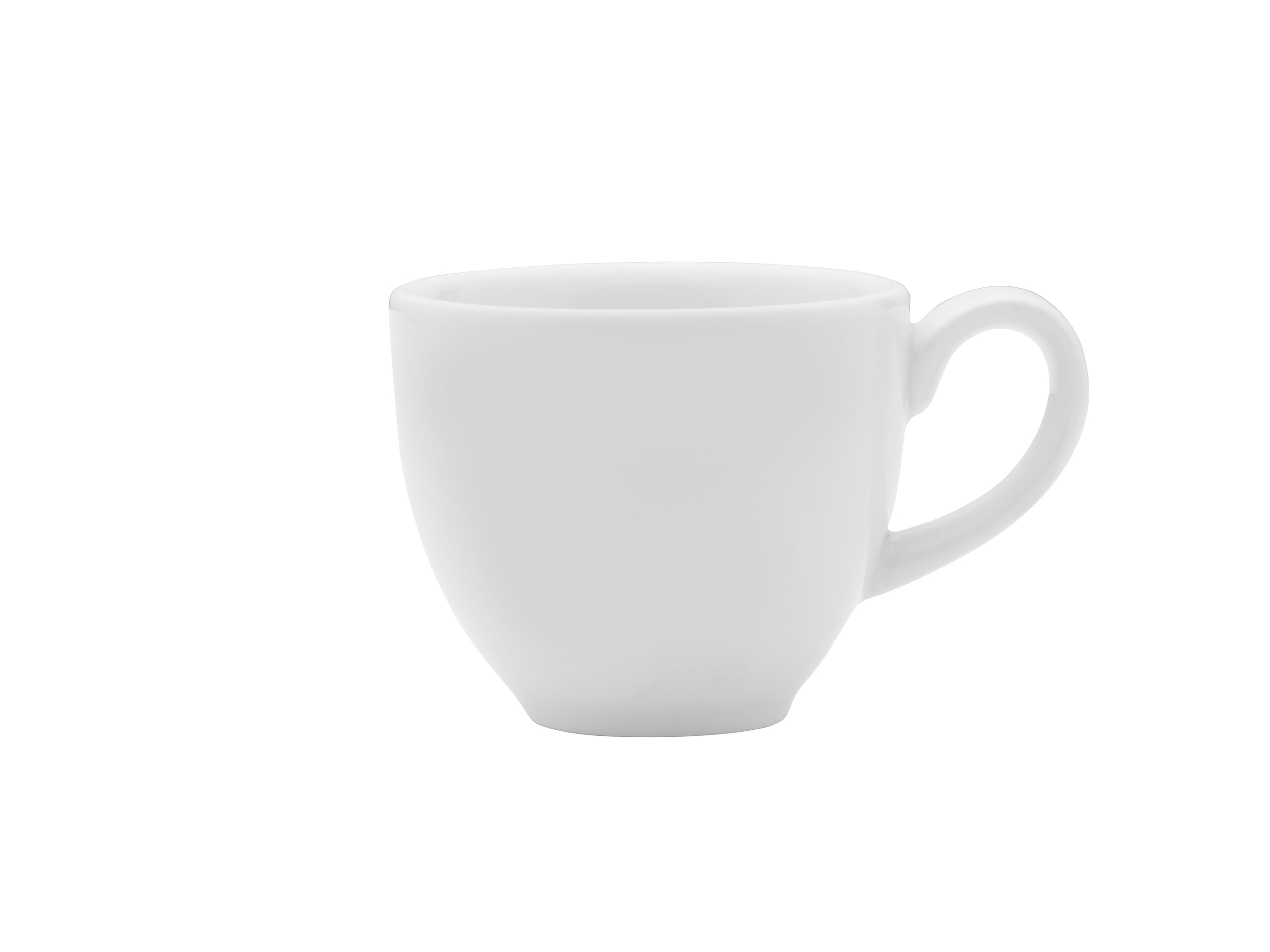 Galleria Porcelain Espresso Cup 3" / 3oz White