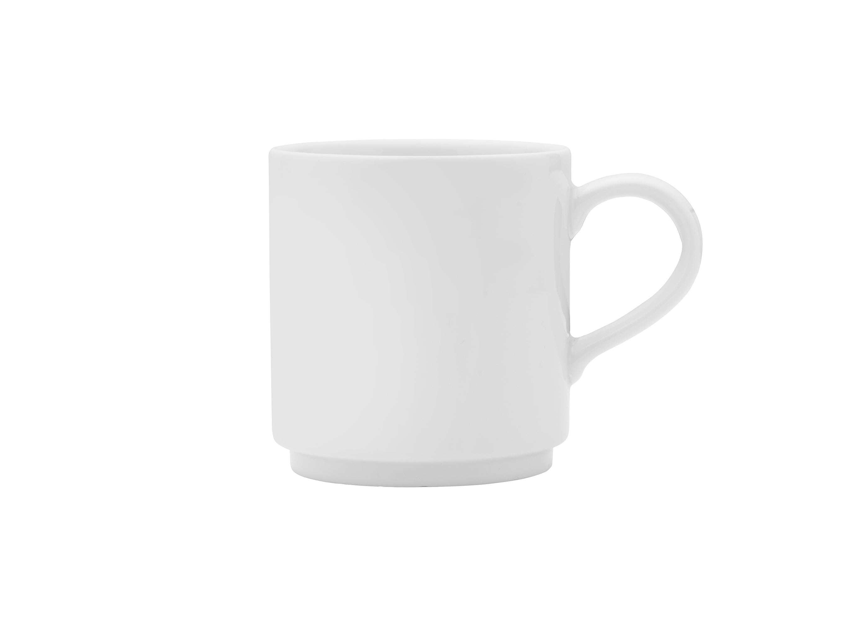 Galleria Porcelain Cup 5" / 10.1oz White