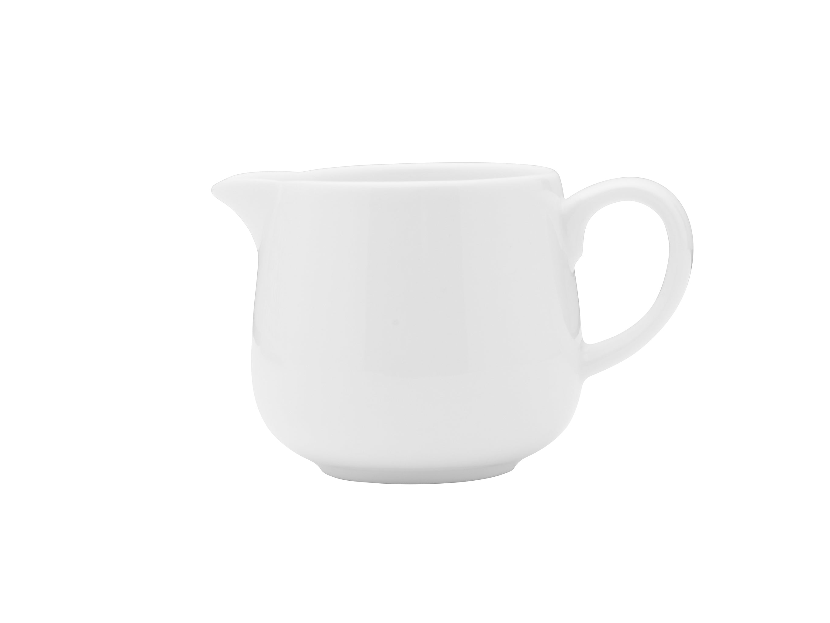 Lola Bone China Creamer 5" / 12oz White