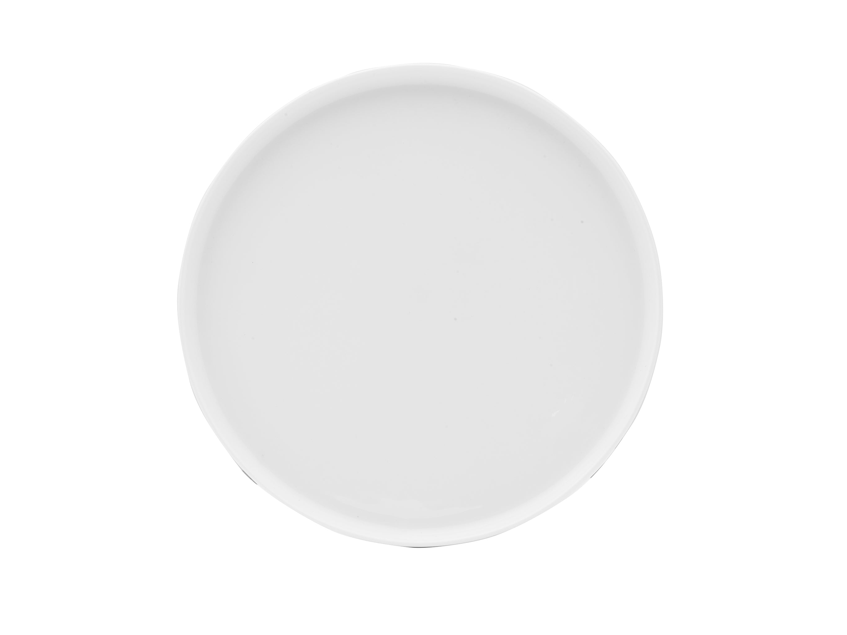 Lola Bone China Plate 9.6" White