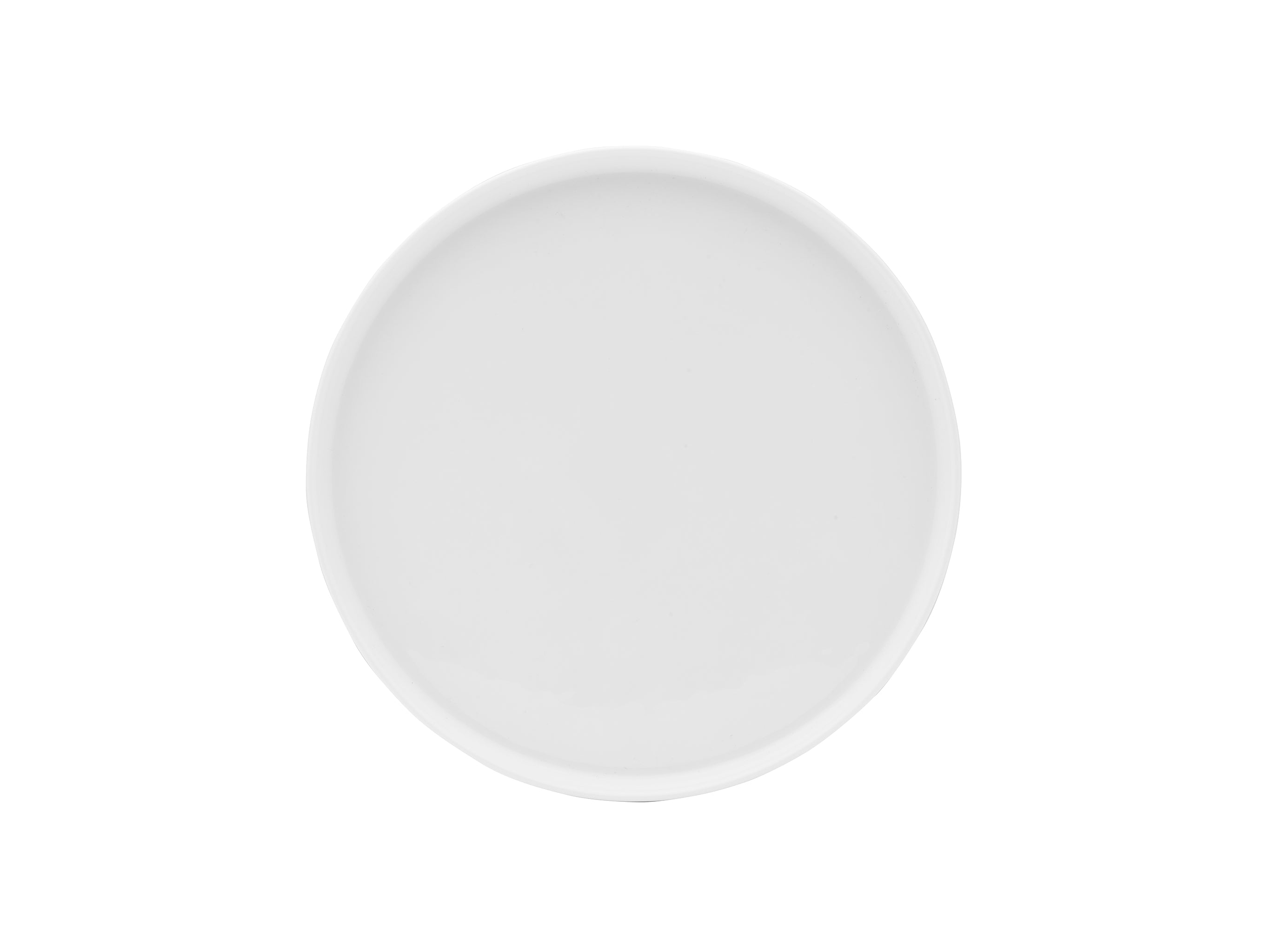 Lola Bone China Plate 8.3" White