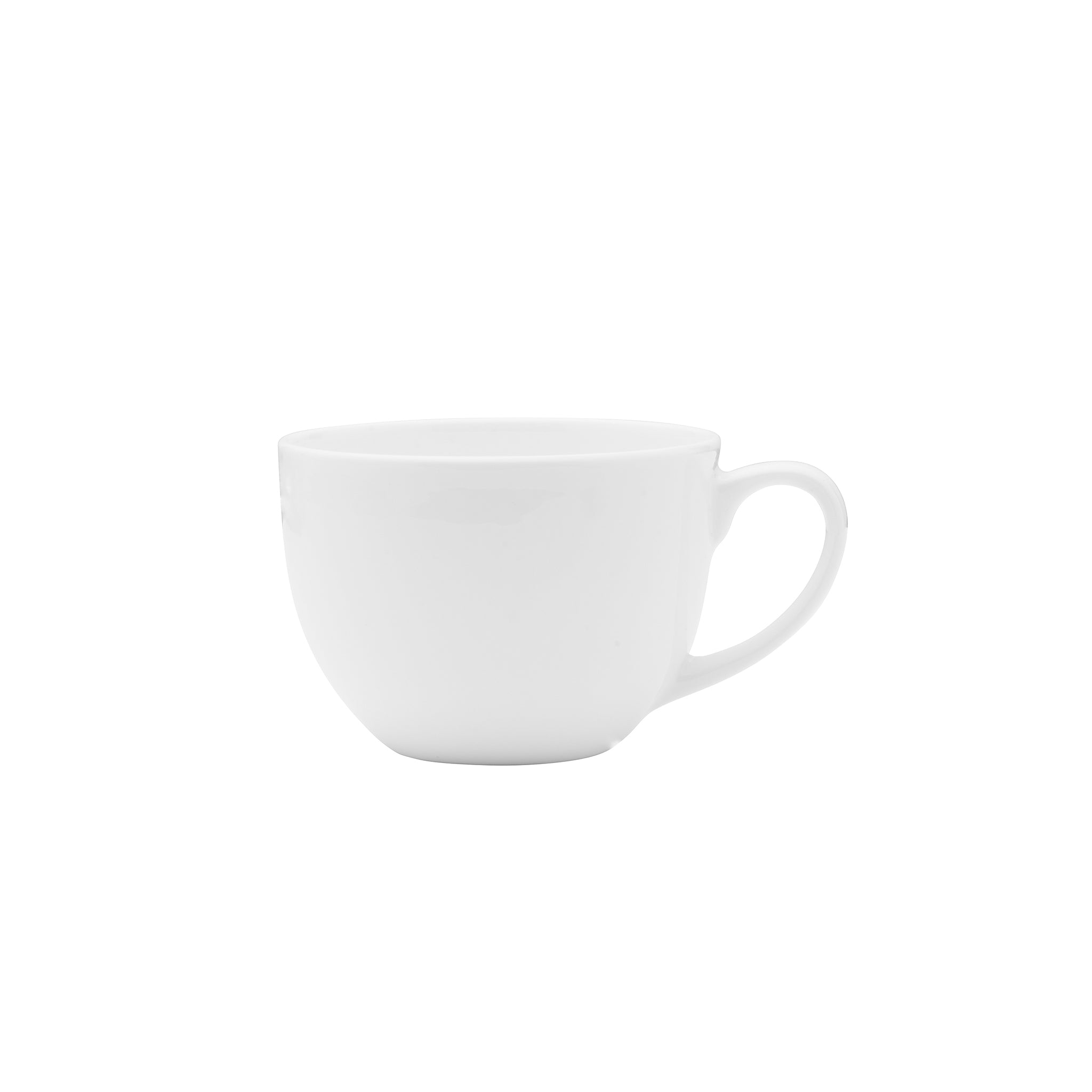 Lola Bone China Cup 4" / 10oz White