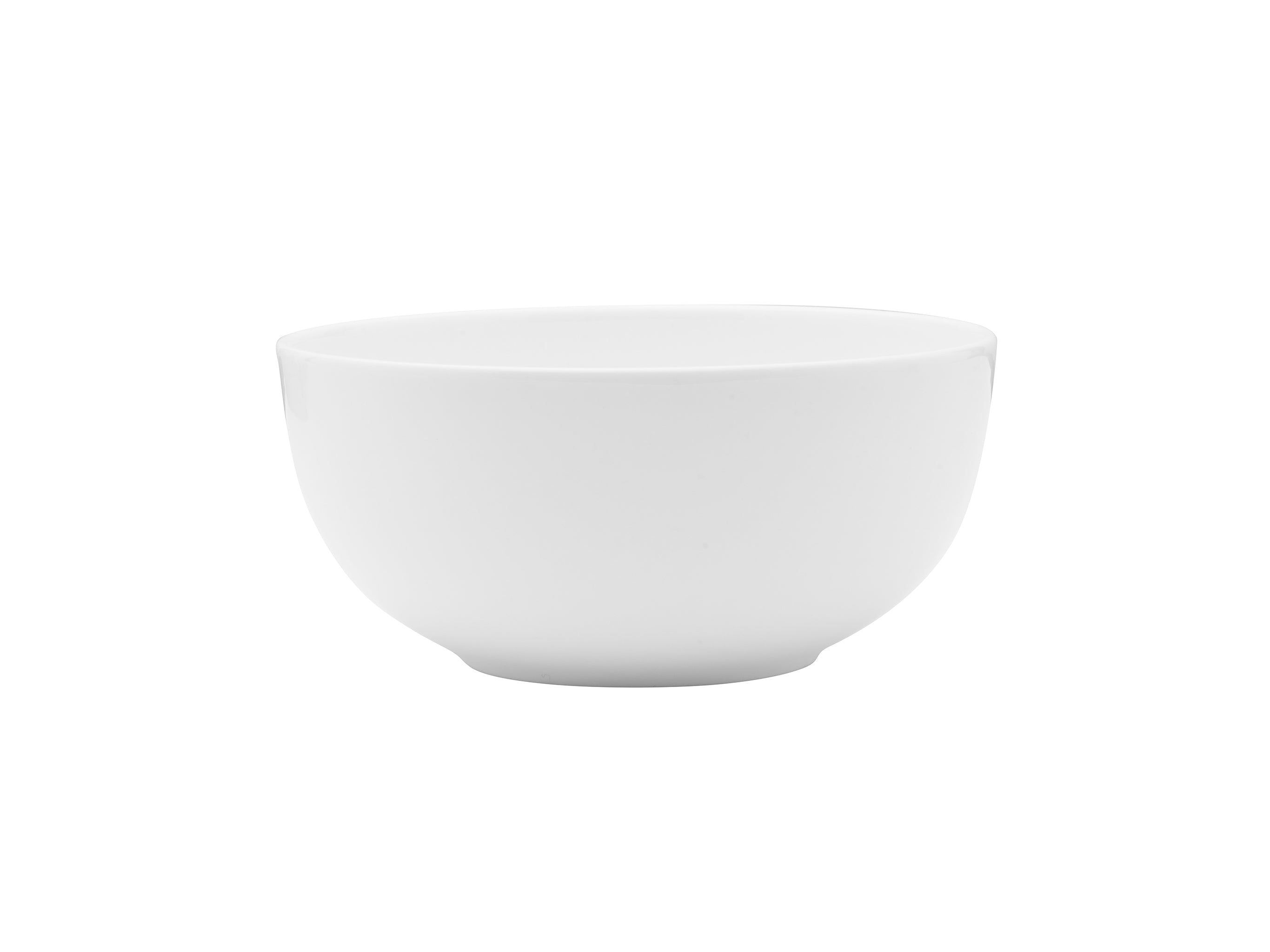 Lola Bone China Bowl 6" / 26oz Bright White