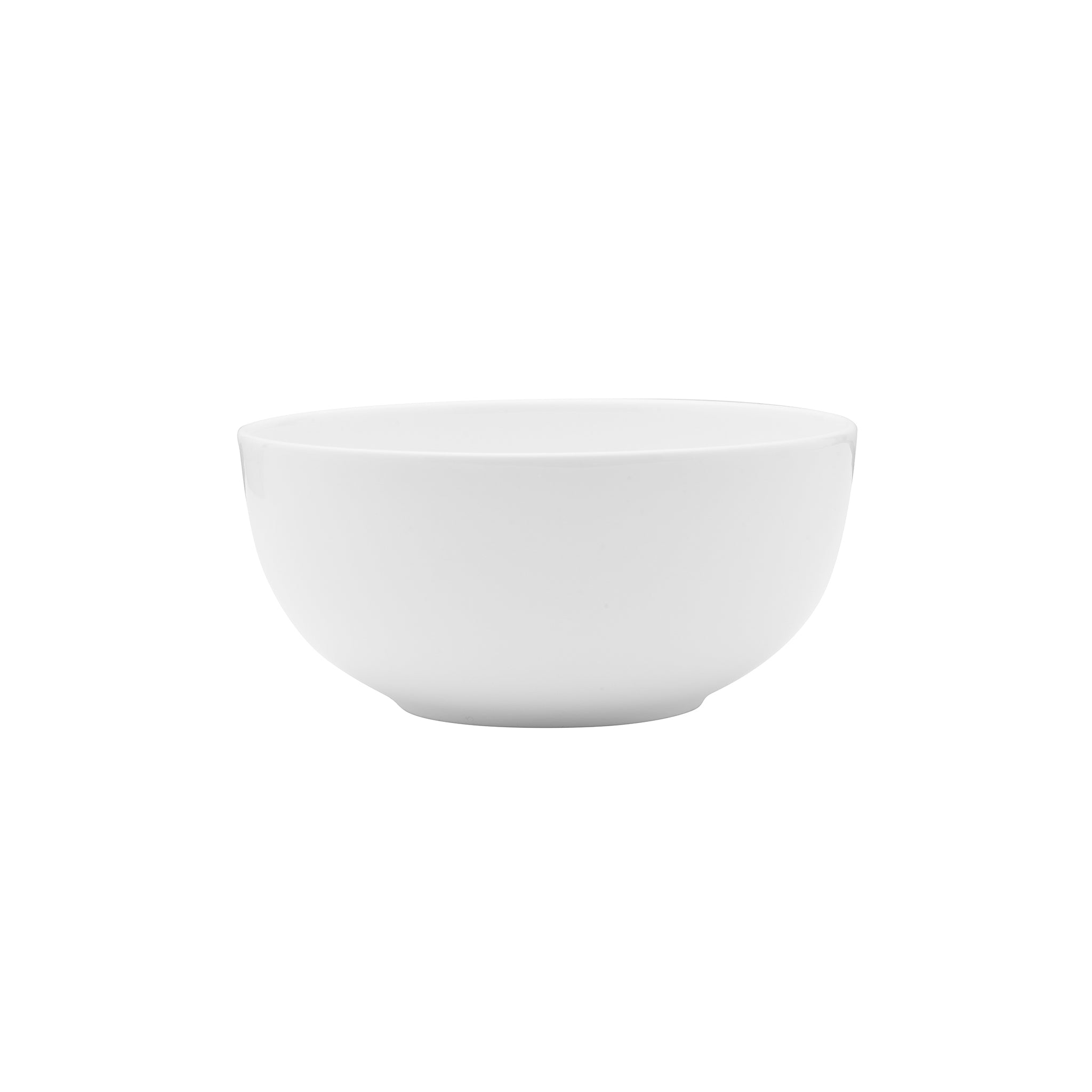 Lola Bone China Bowl 6" / 26oz Bright White