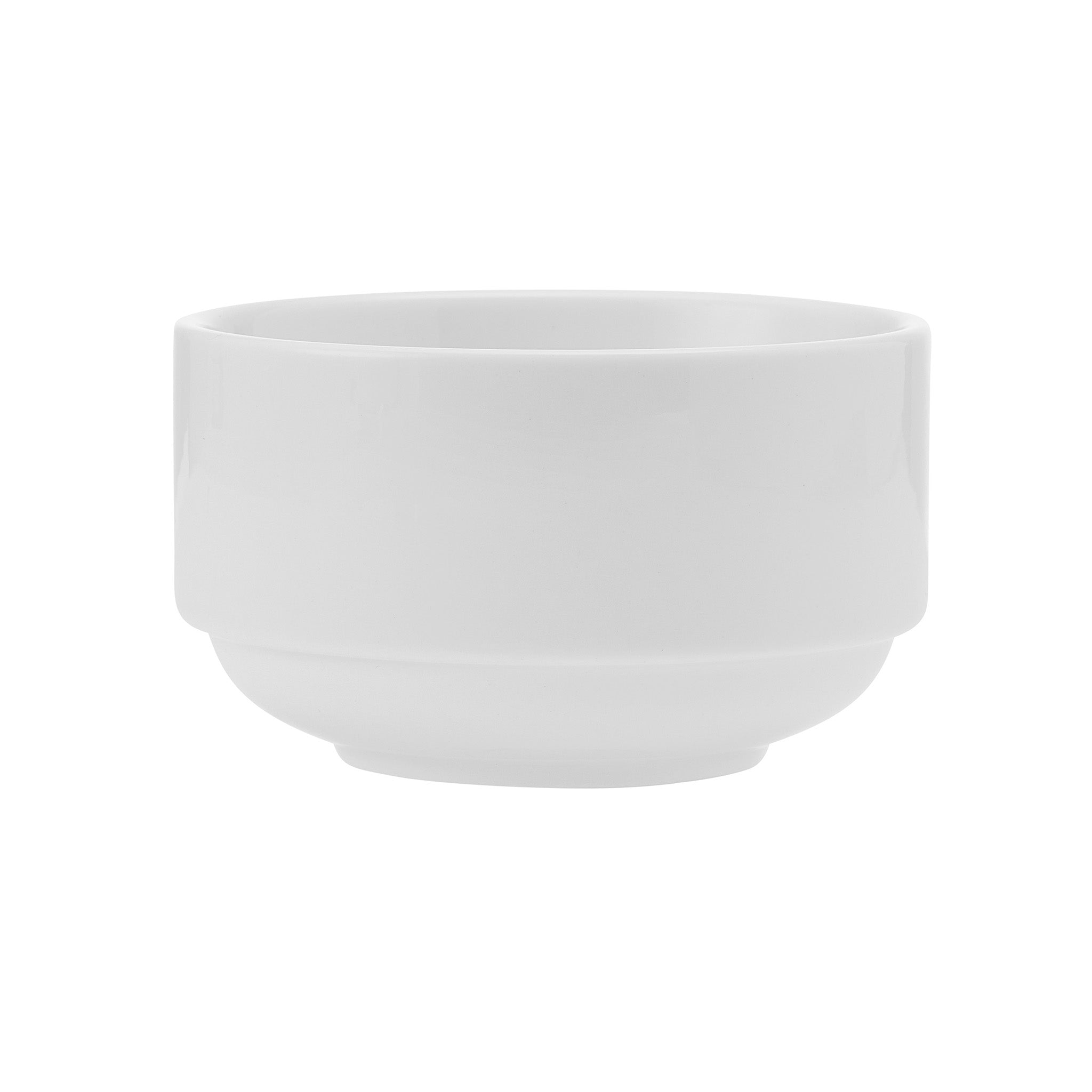 Bistro Porcelain Bouillon Cup 10.3" / 9.5oz White