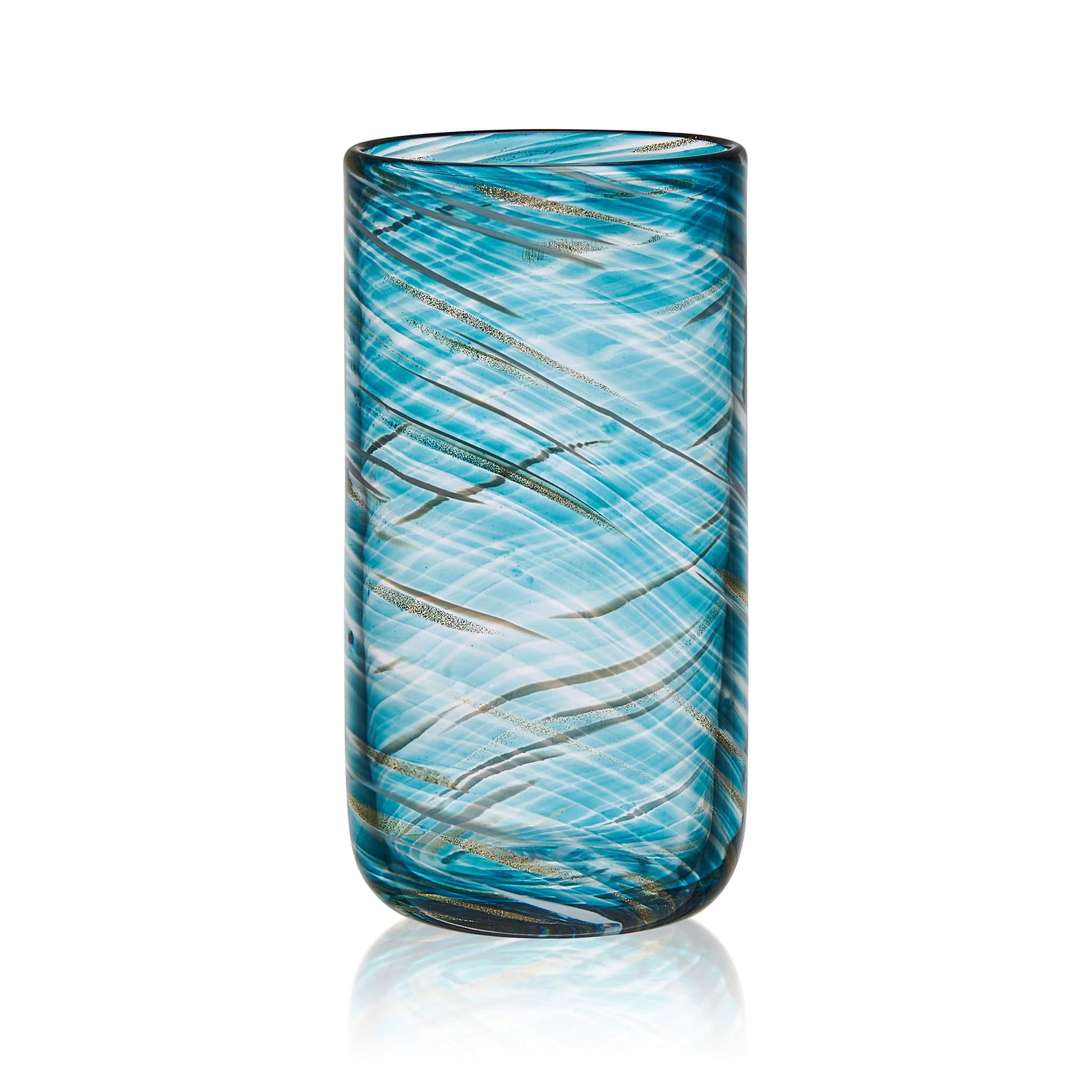 Breeze Soda-lime Highball Glass 6.1" / 18oz Blue