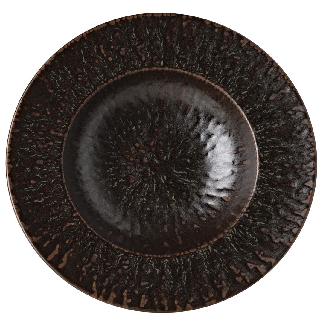 Sepia Stoneware Deep Plate 10.6" / 16oz