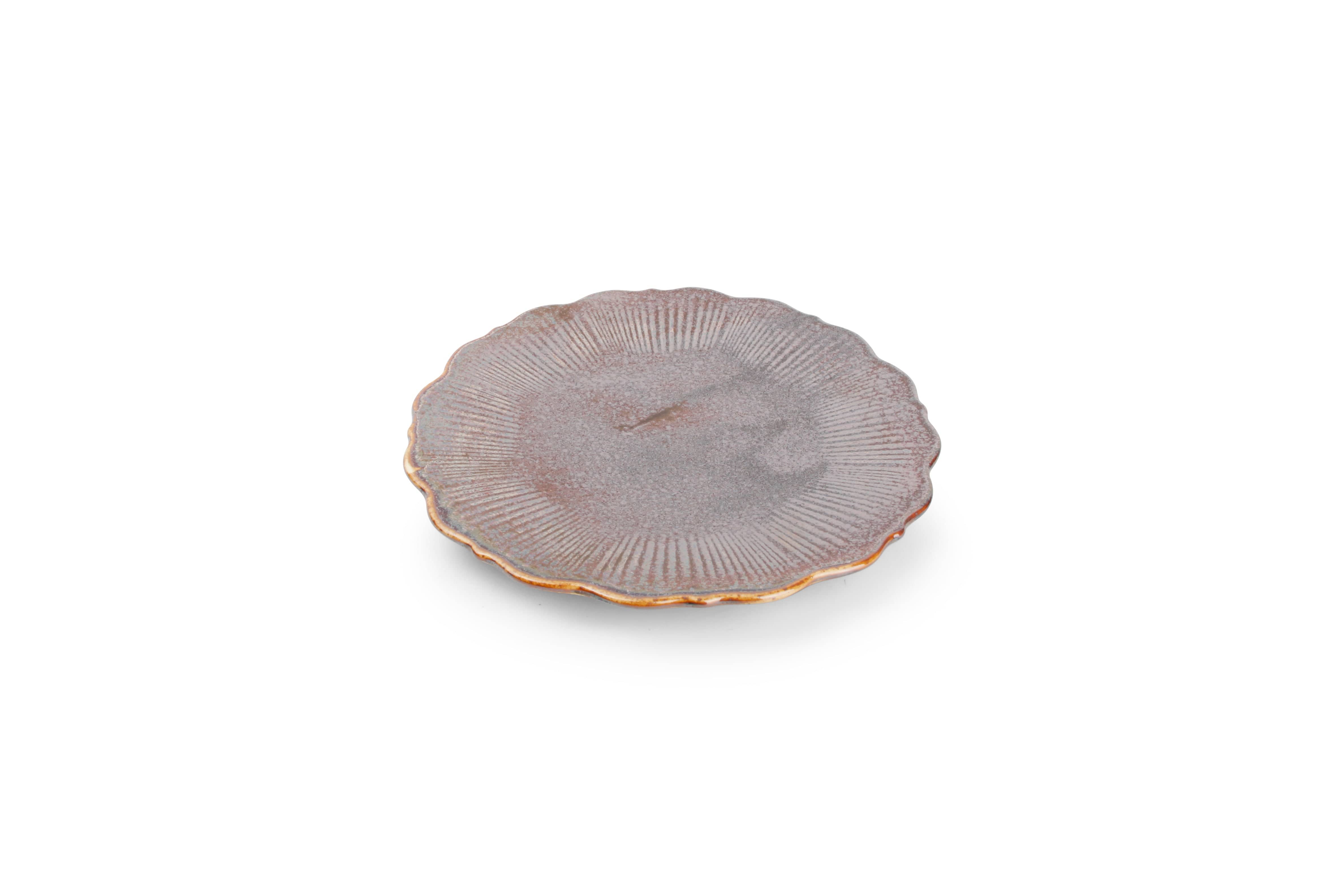 Floret Porcelain Coupe Plate 8.5"