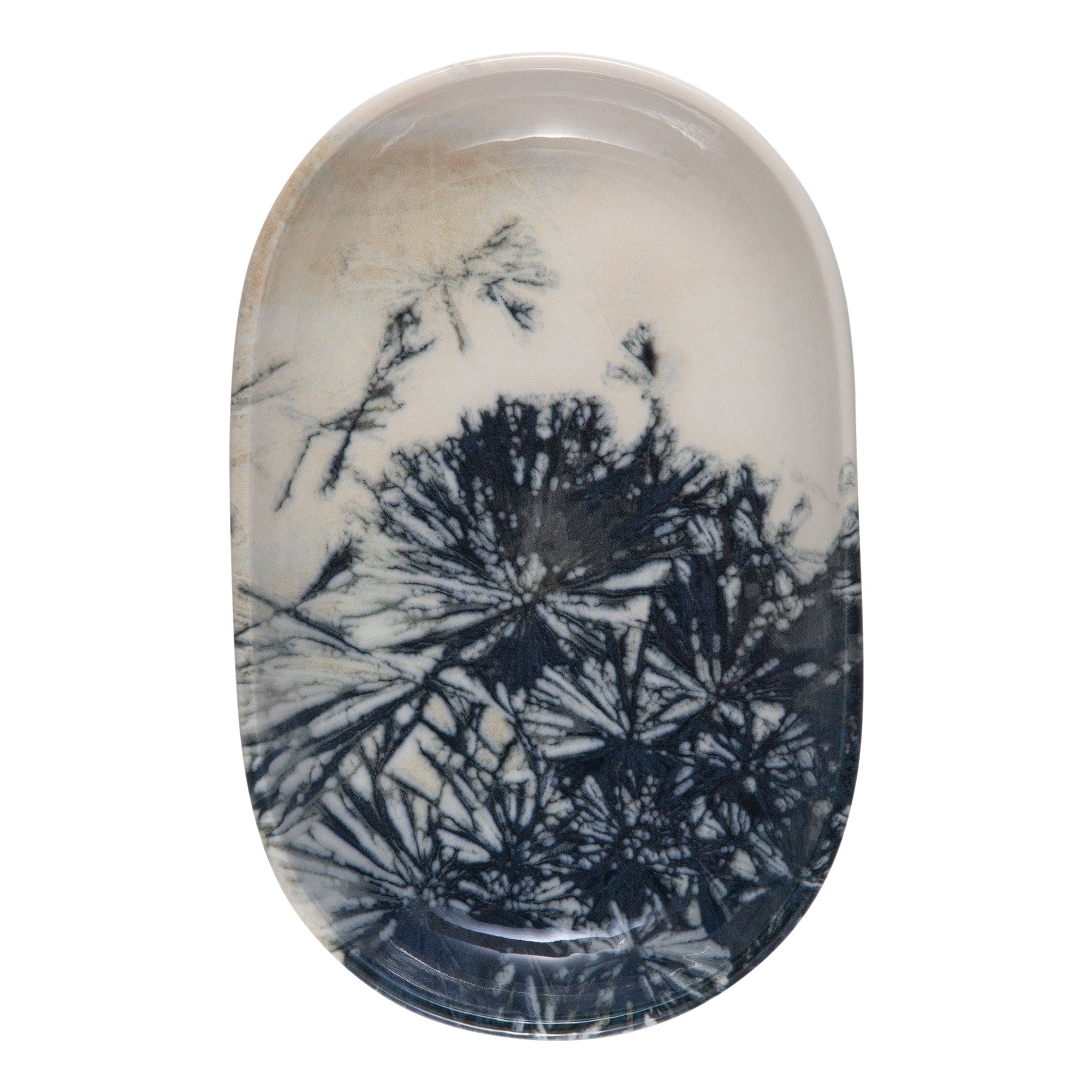 Adevnturin Fine China Oval Platter 14.6"x9.7"