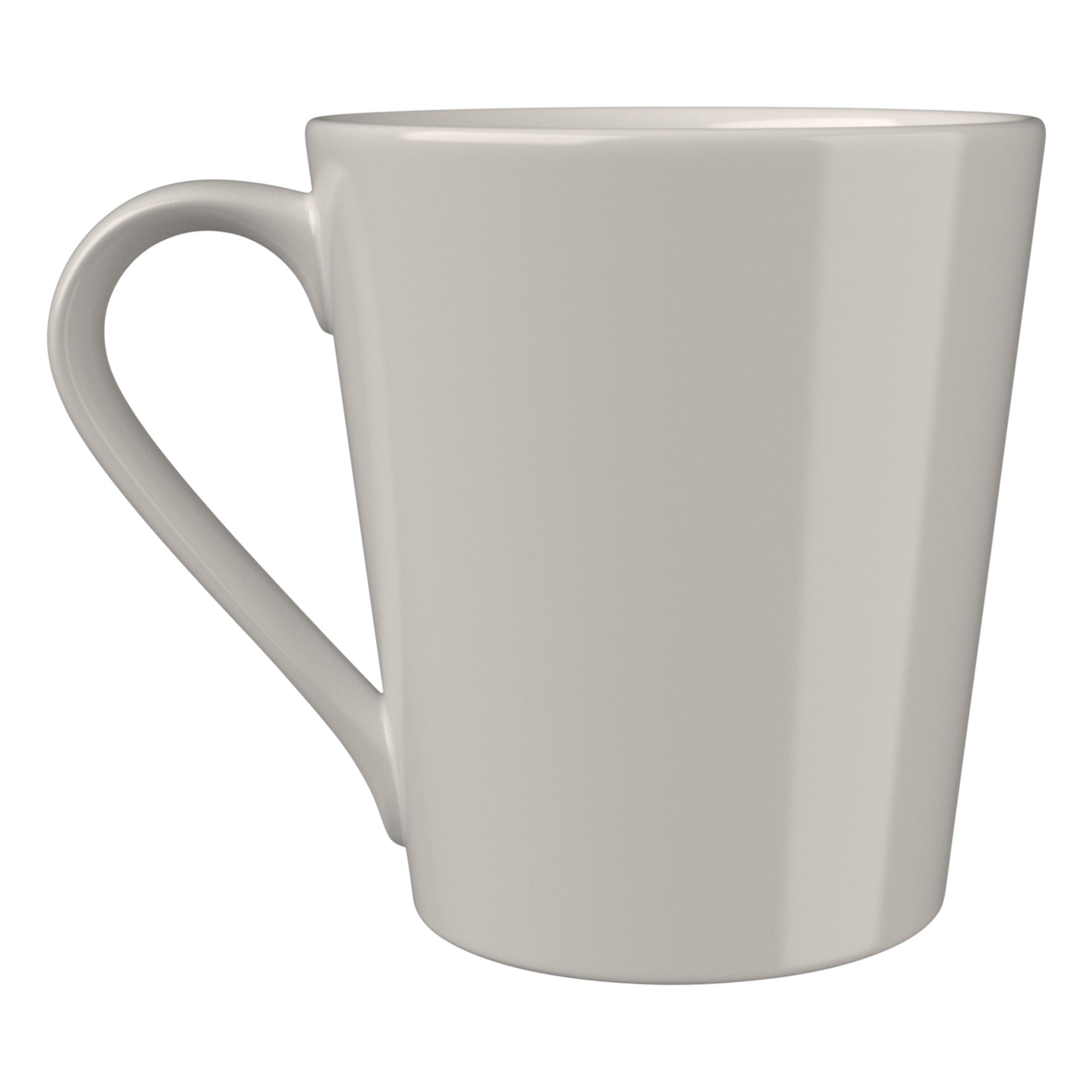 Bevel Porcelain Mug 3.6" / 10oz