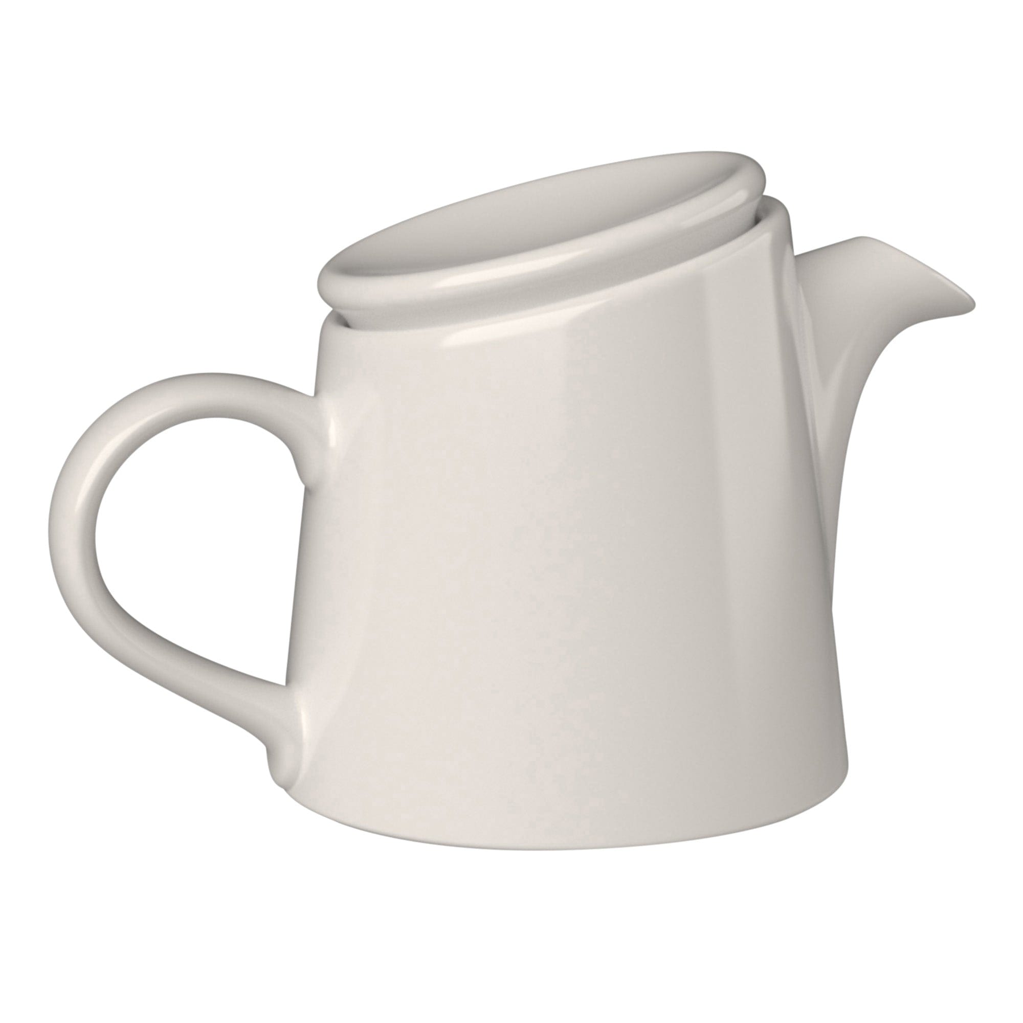 Bevel Porcelain Teapot 4.6" / 14oz