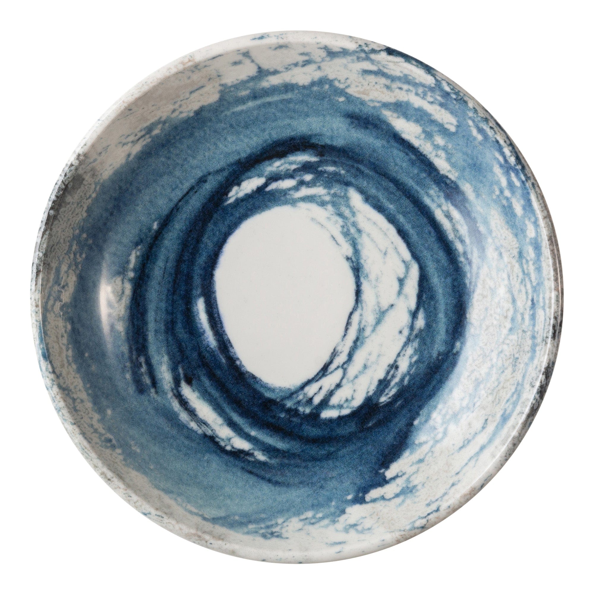 Watercolor Fine China Deep Plate 9.9"