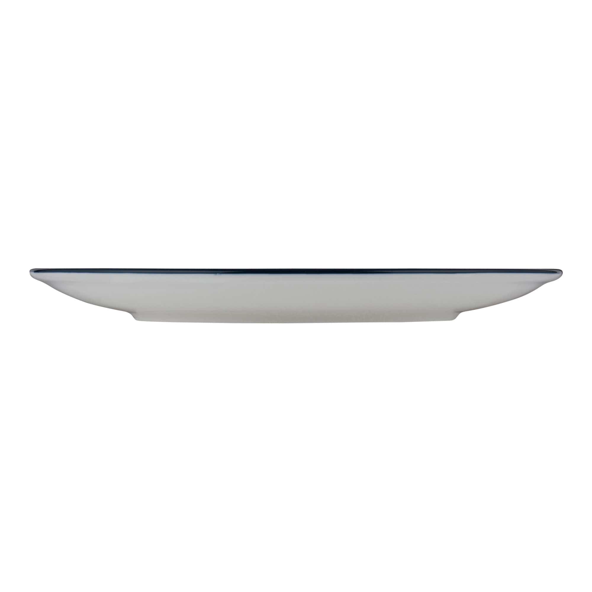 Modest Navy Fine China Coupe Plate 8.3"