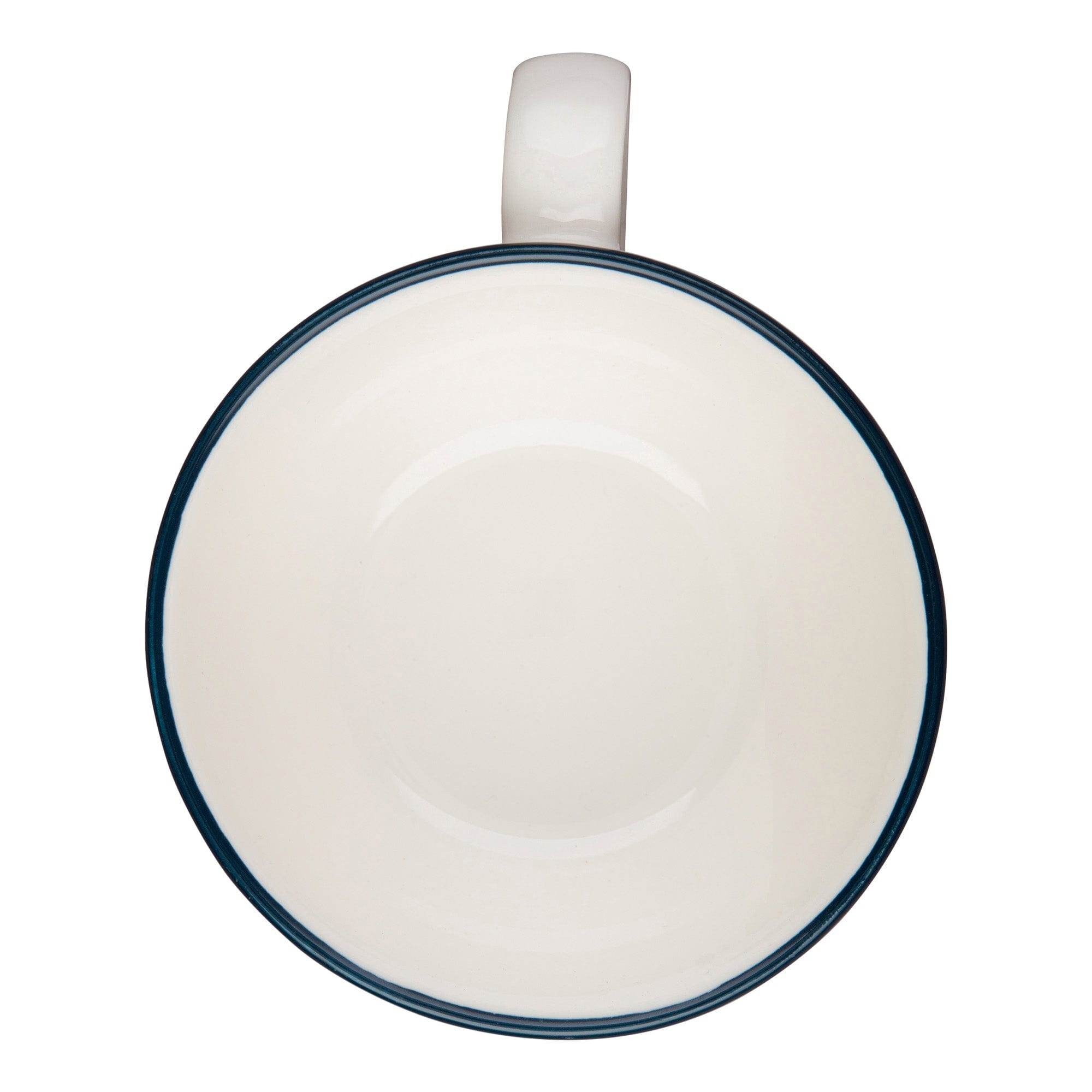 Modest Navy Fine China Cup 4.0" / 9oz