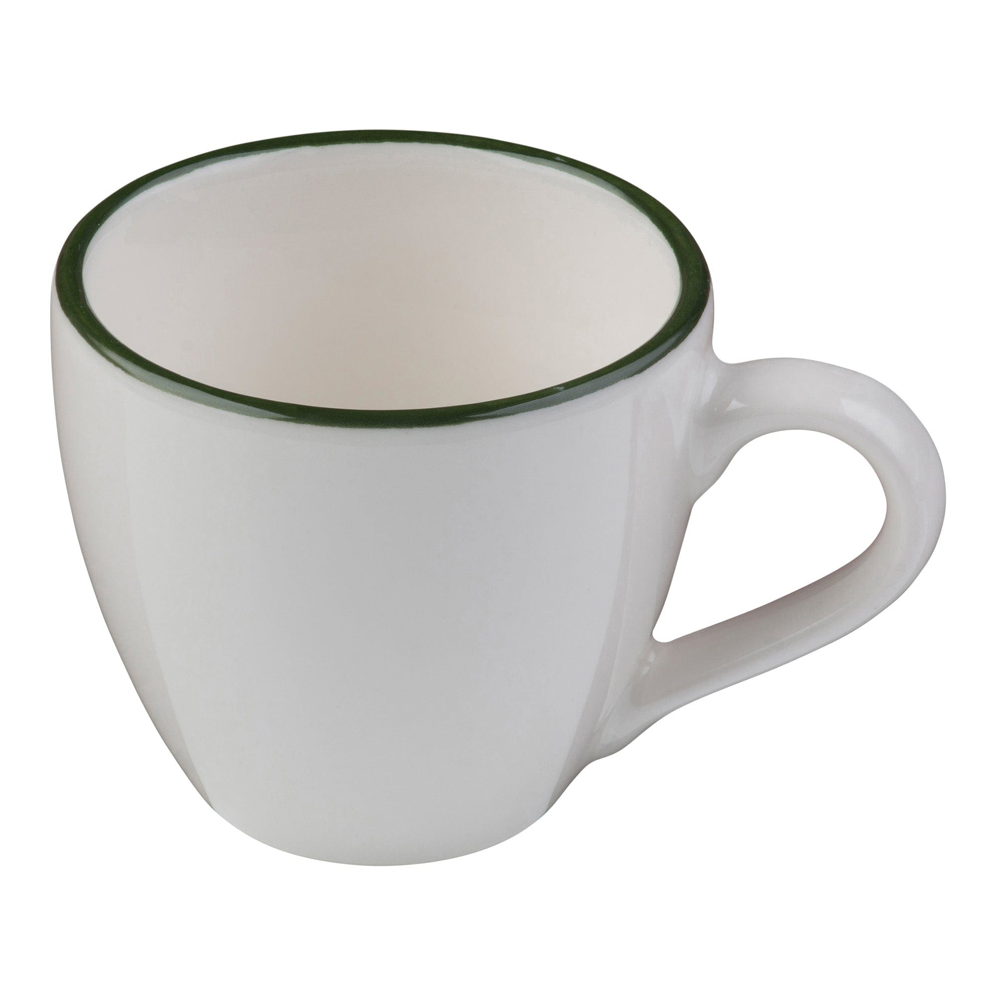 Modest Green Fine China Espresso Cup 2.5" / 3 oz