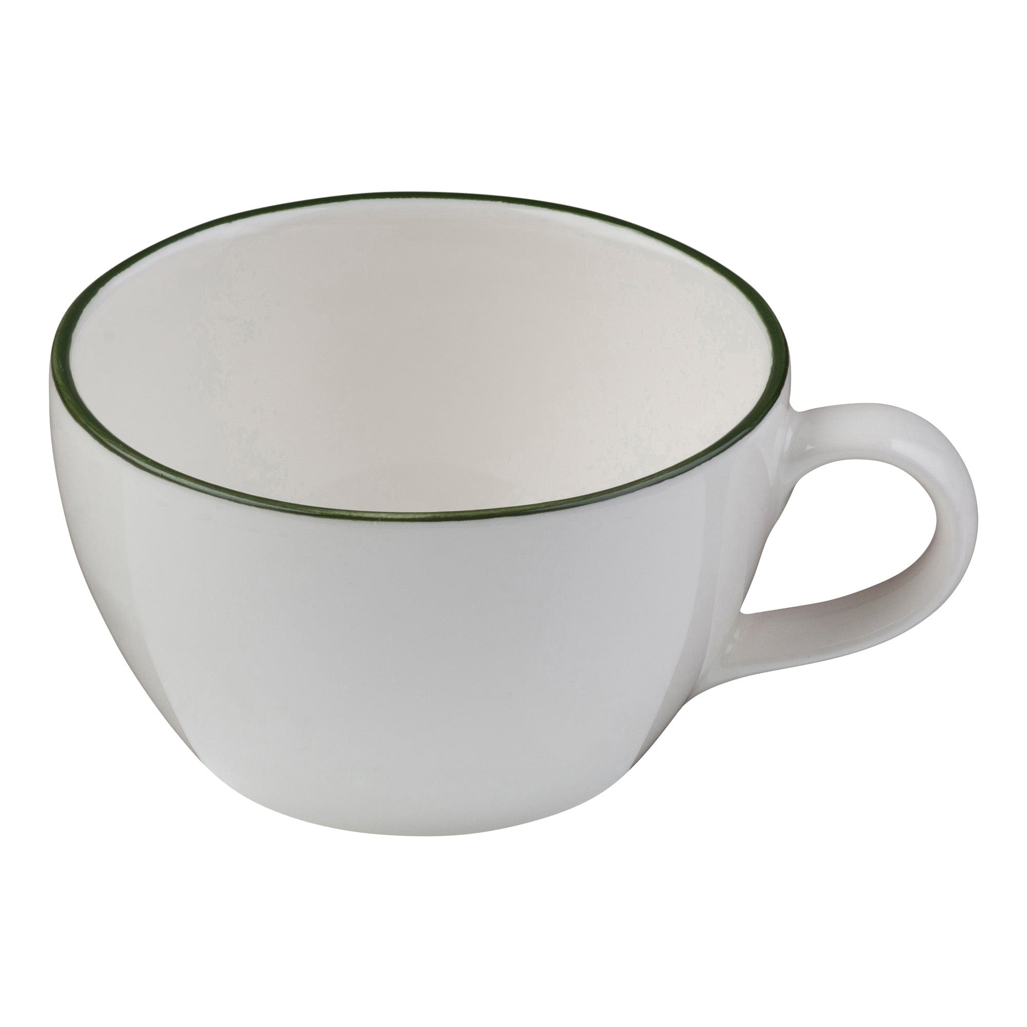 Modest Green Fine China Cup 4.0" / 9oz