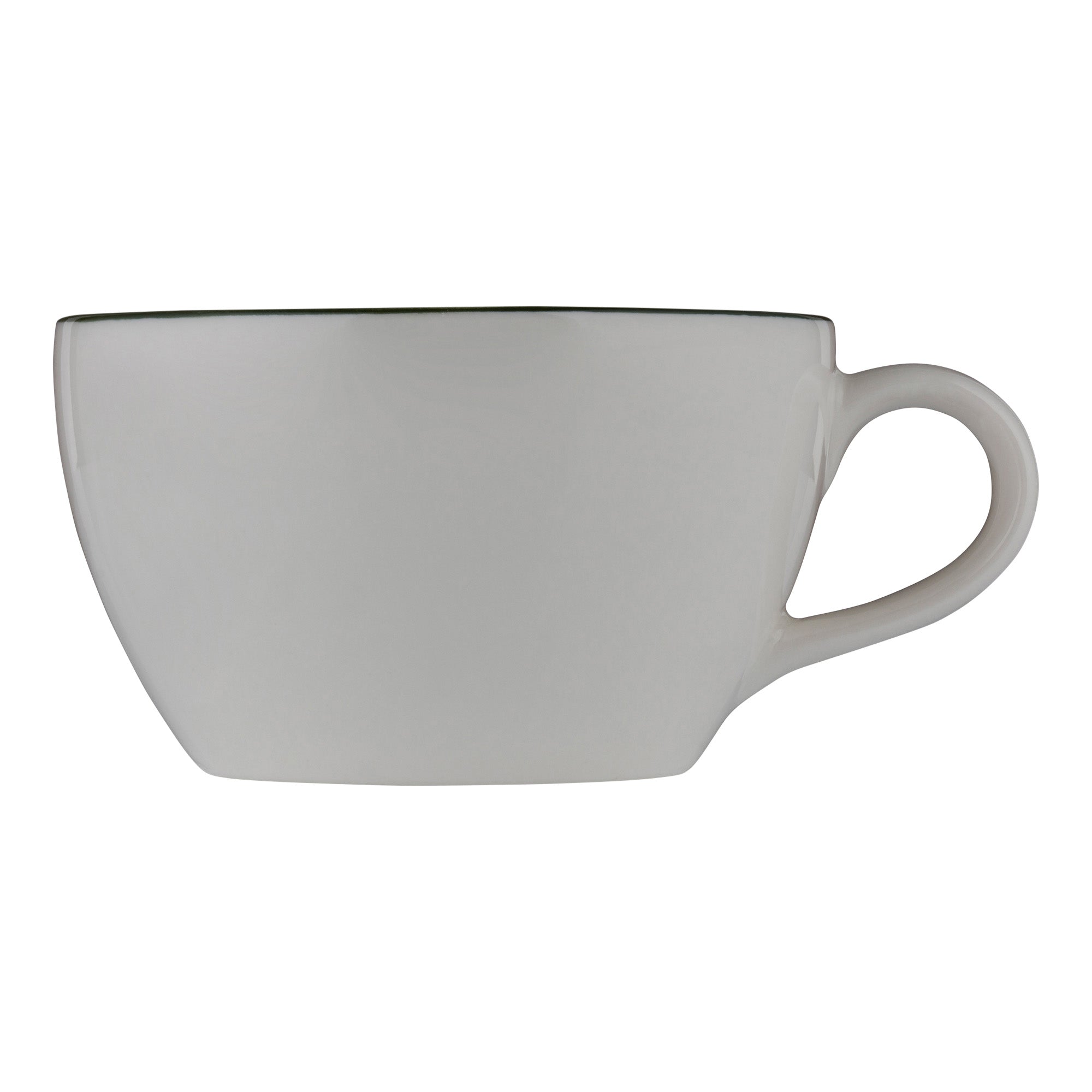 Modest Green Fine China Cup 4.0" / 9oz