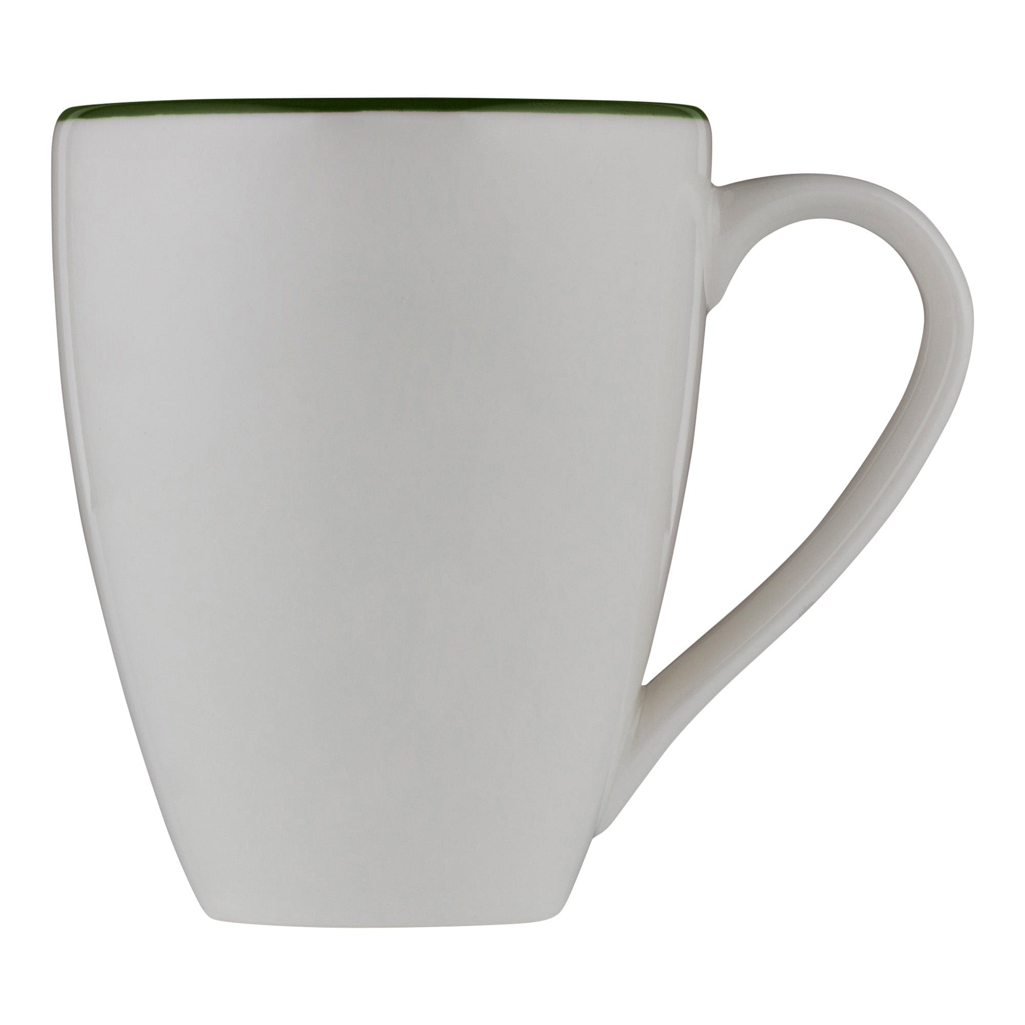 Modest Green Fine China Mug 4.0" / 10oz