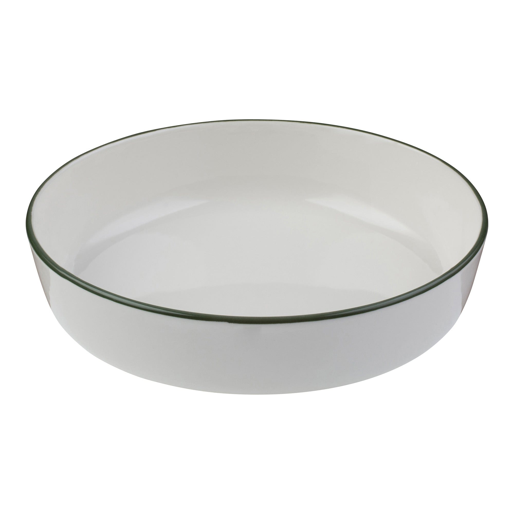 Modest Green Fine China Bowl 8.3" / 39.6oz