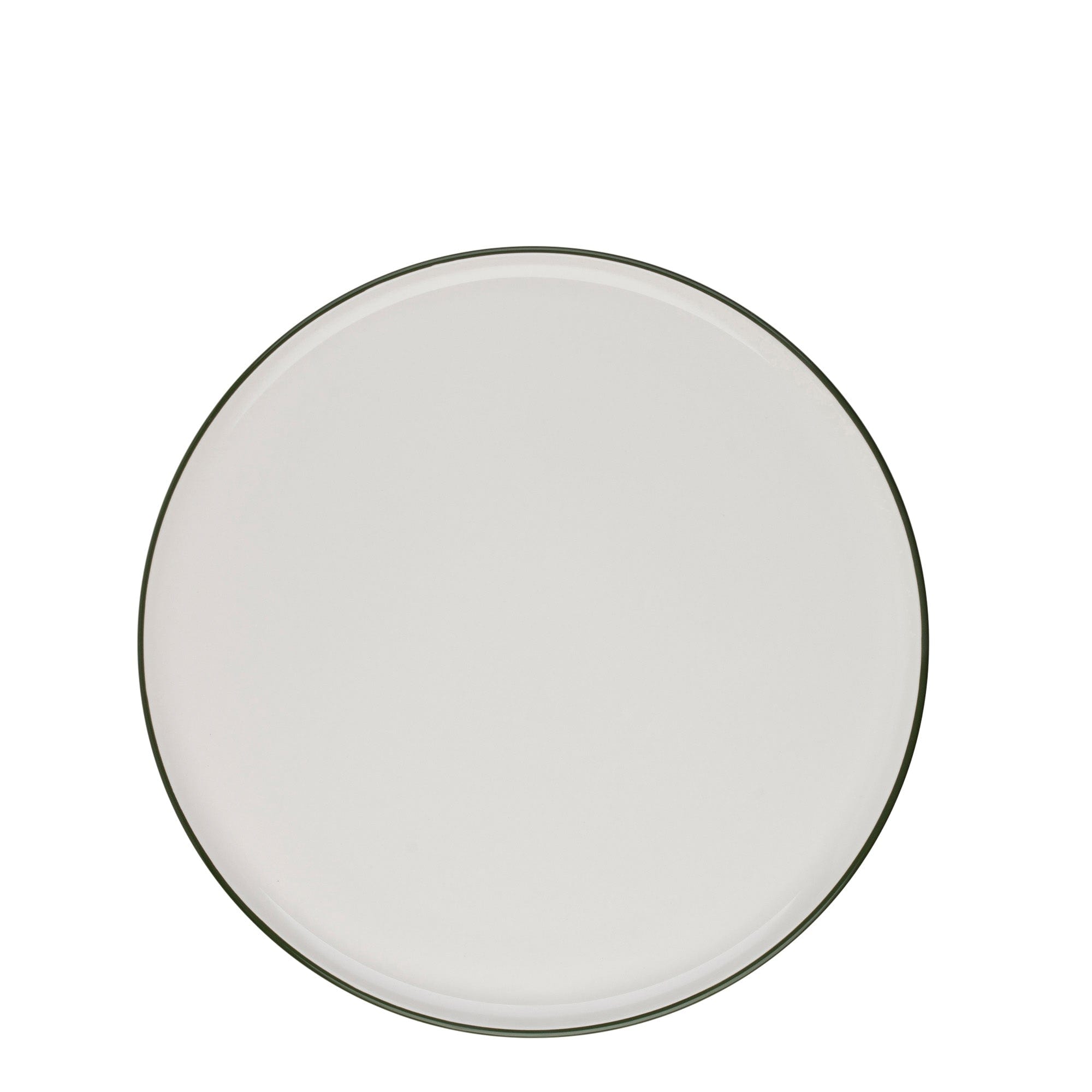 Modest Green Fine China Plate 12.2"