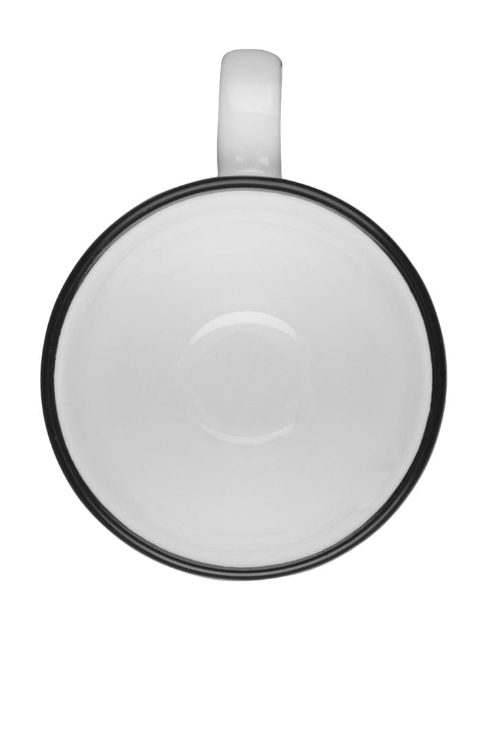 Modest Black Fine China Espresso Cup 2.5" / 3oz