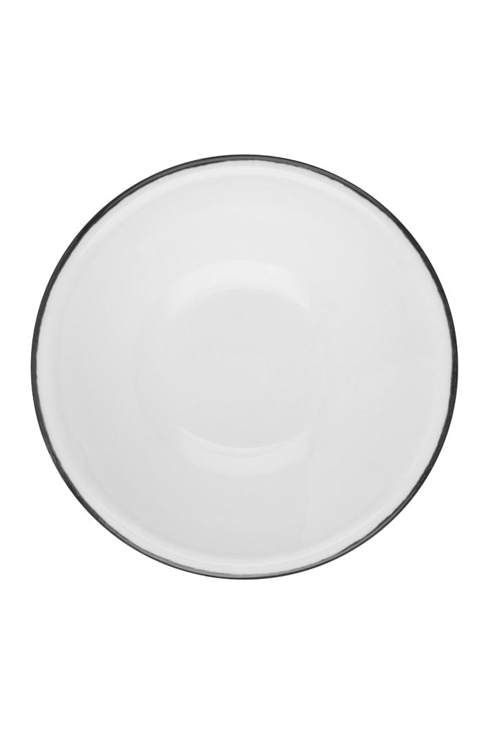 Modest Black Fine China Bowl 6.3" / 14.2oz