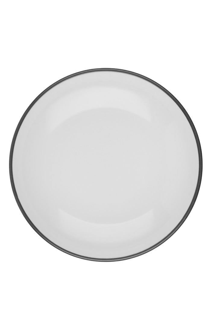 Modest Black Fine China Deep Plate 8.8" / 26oz