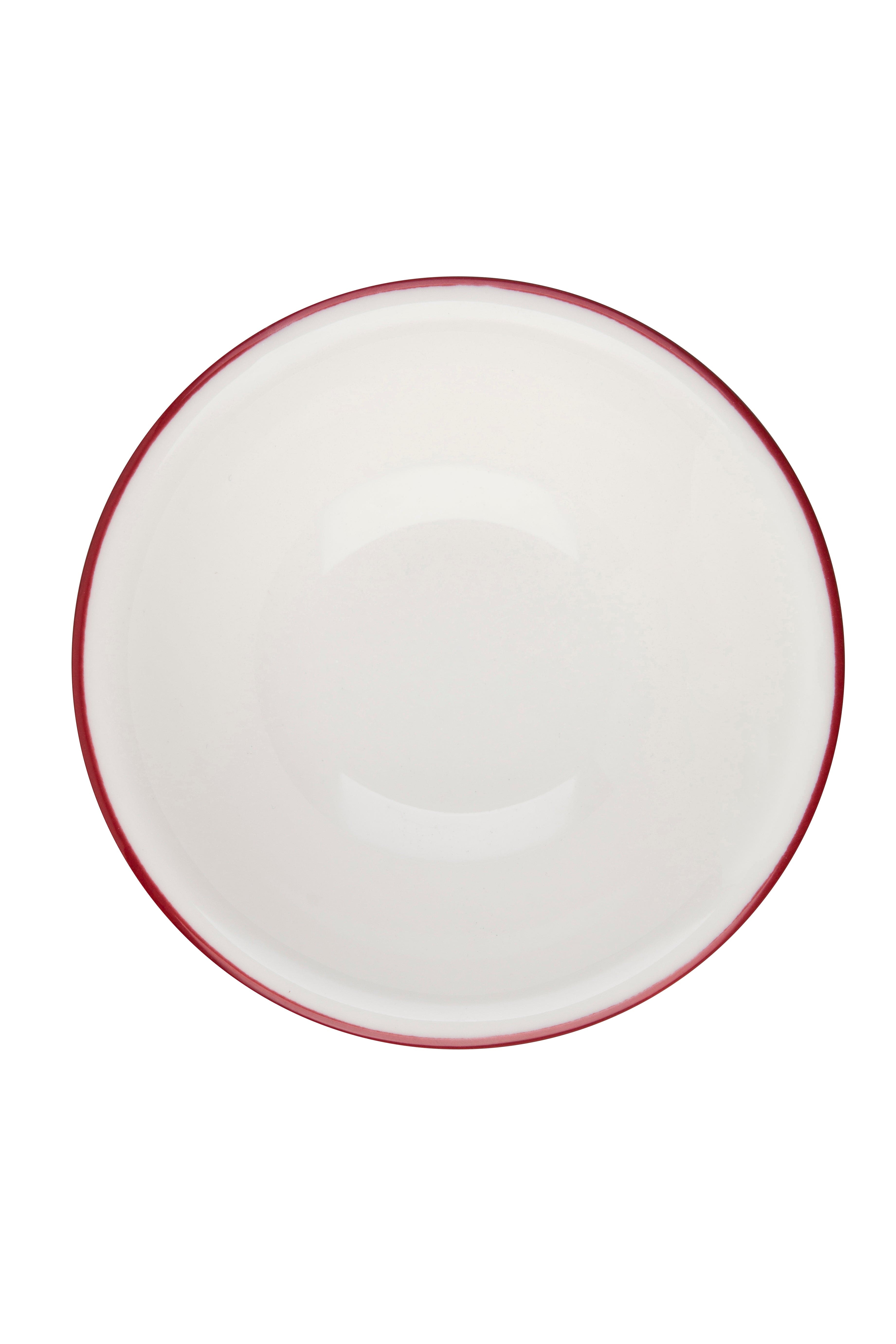 Modest Maroon Fine China Bowl 3.9" / 3oz